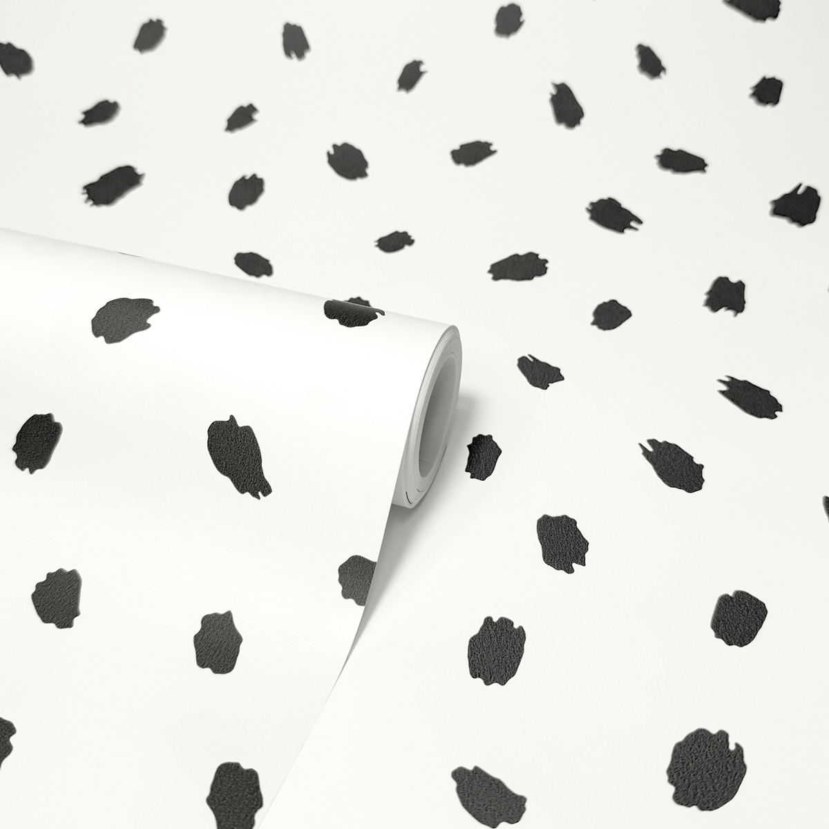 Papier peint Tâche Animaux noir et blanc - Imagine de Lutèce ROLL | Réf. LTC-DL27542