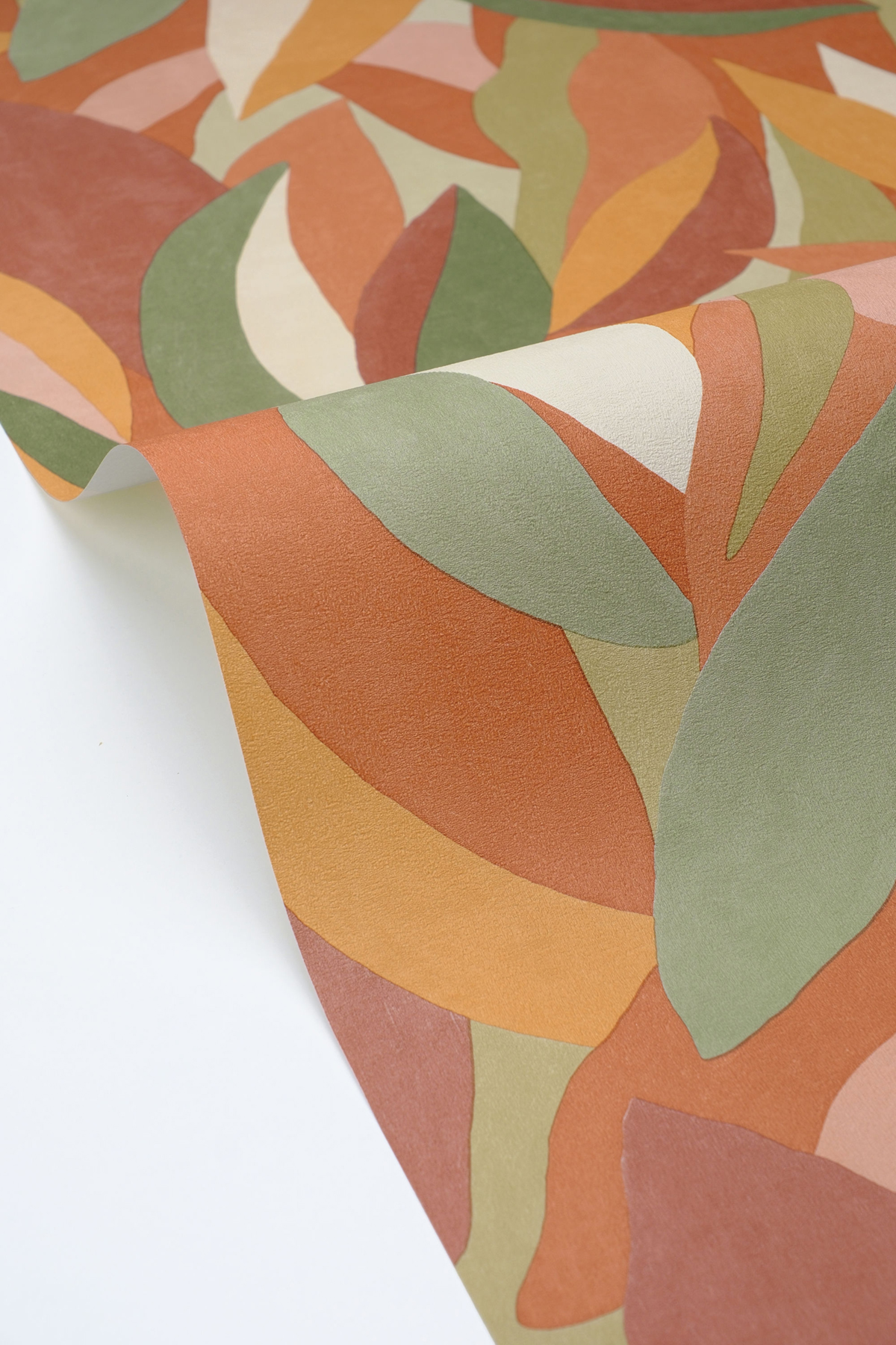 Papier peint Feuillage Graphique Ephyra multicolore - Elea de Casélio VAGUE | Réf. ELEA107354055