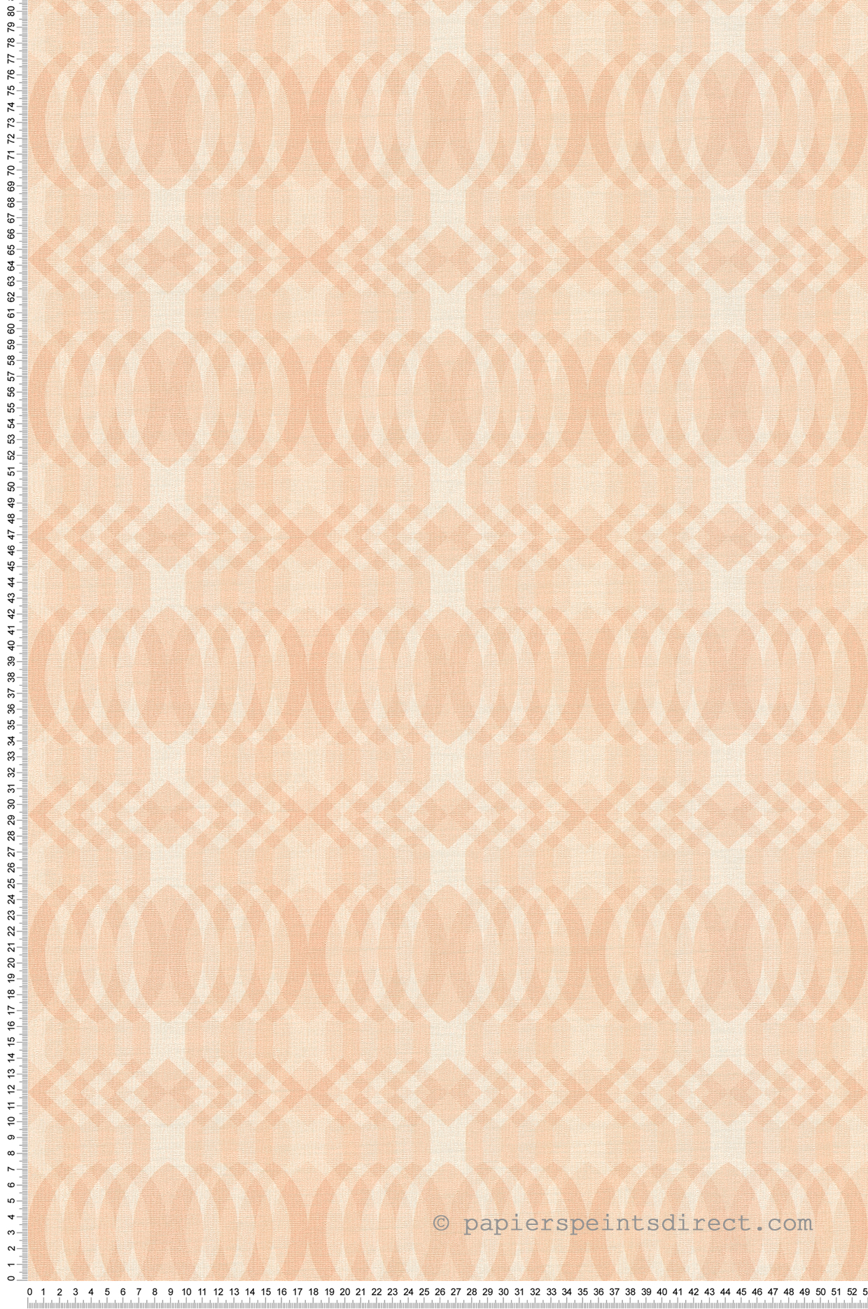 Papier peint Graphique Rétro rose poudré - Retro Chic d'A.S. Création | Réf. AS-395345
