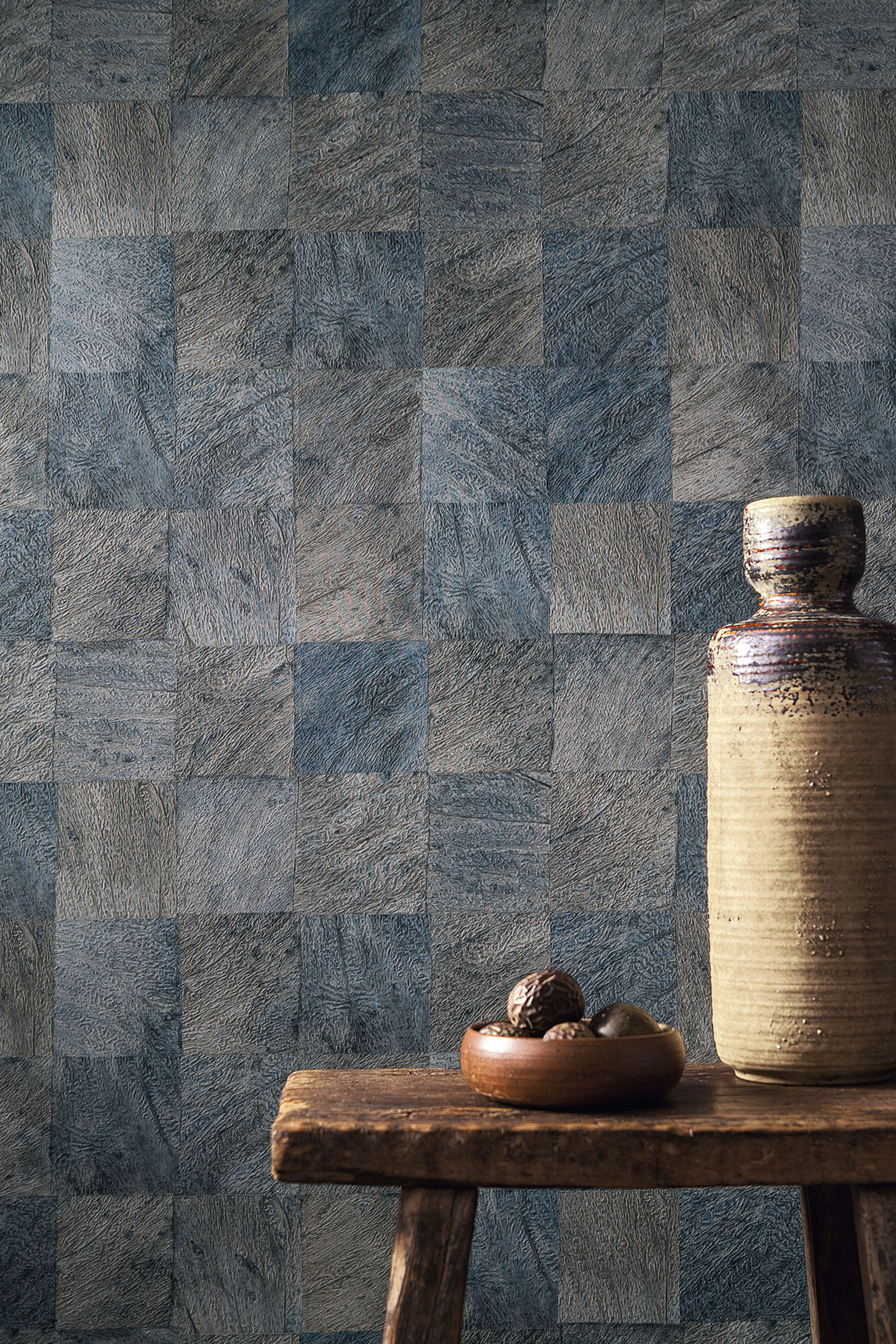 Papier peint Bois Abale marine - Végétal de Casamance AMB2 | Réf. CAS-75173780