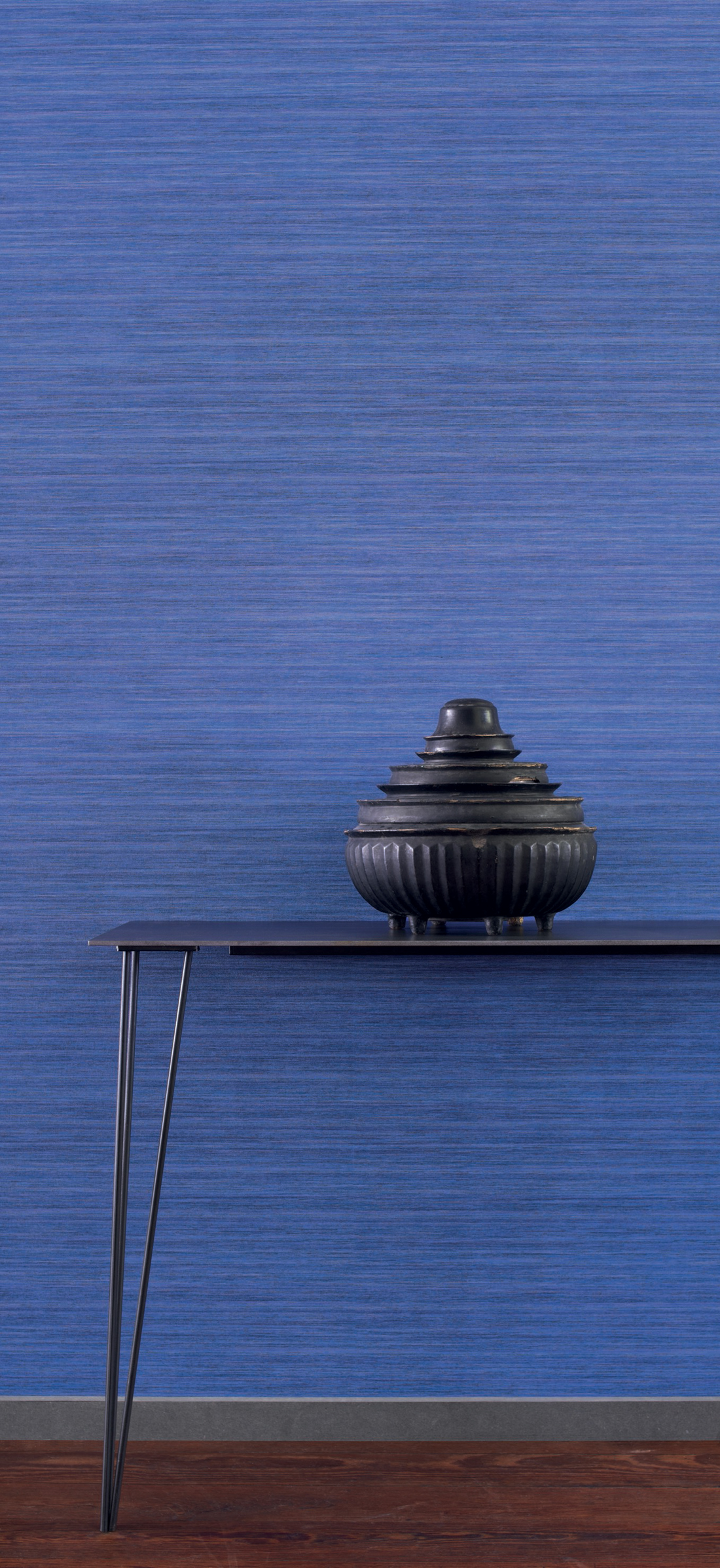 Soie bleu roi - Collection Silk Road de Casadéco