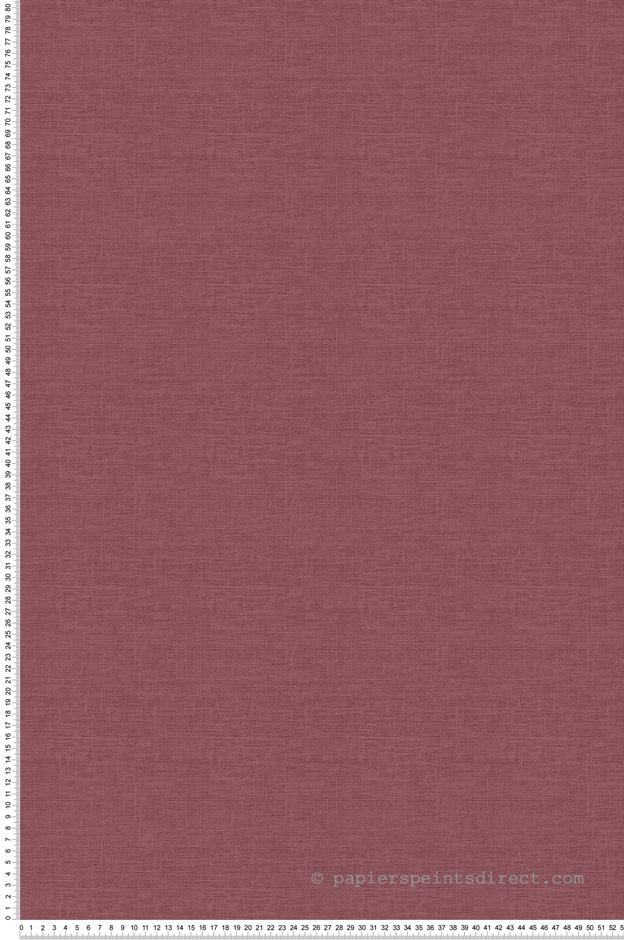 Papier peint Uni Toilé prune - Aristide de Lutèce | Réf. LTC-3860-5