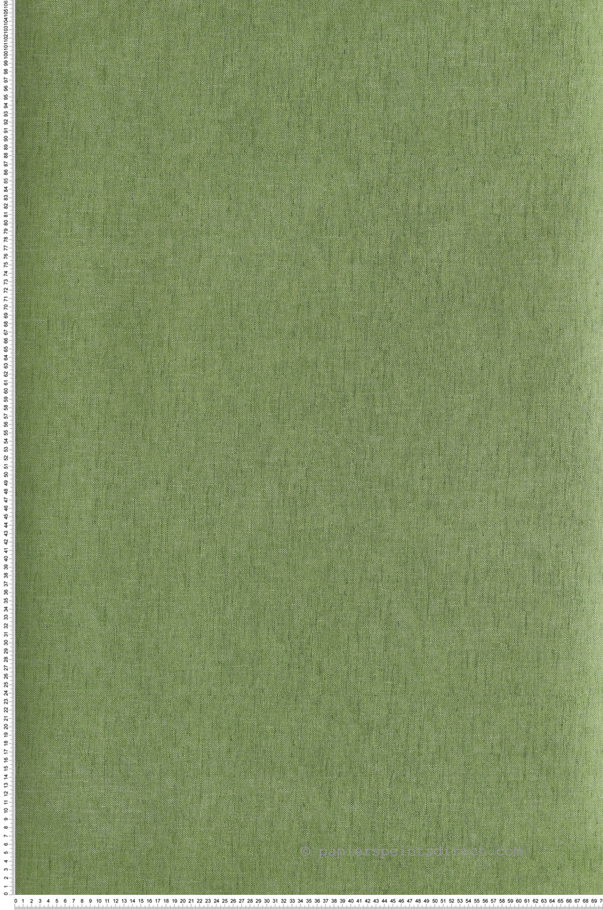 Papier peint Faux Uni Lin Telis vert tilleul irisé - Joy de Masureel | Réf. MAS-JOY305