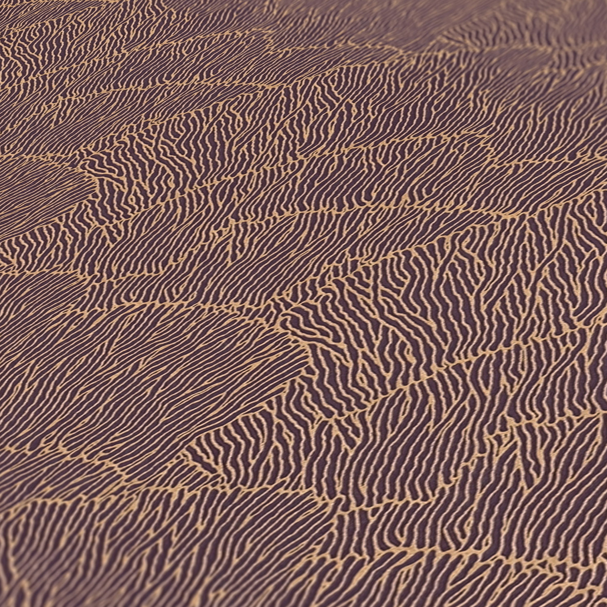 Papier peint Feuilles Abstraites Métallisées pourpre doré - Arcade d'Architects Paper AMB5 | Réf. 39174-3