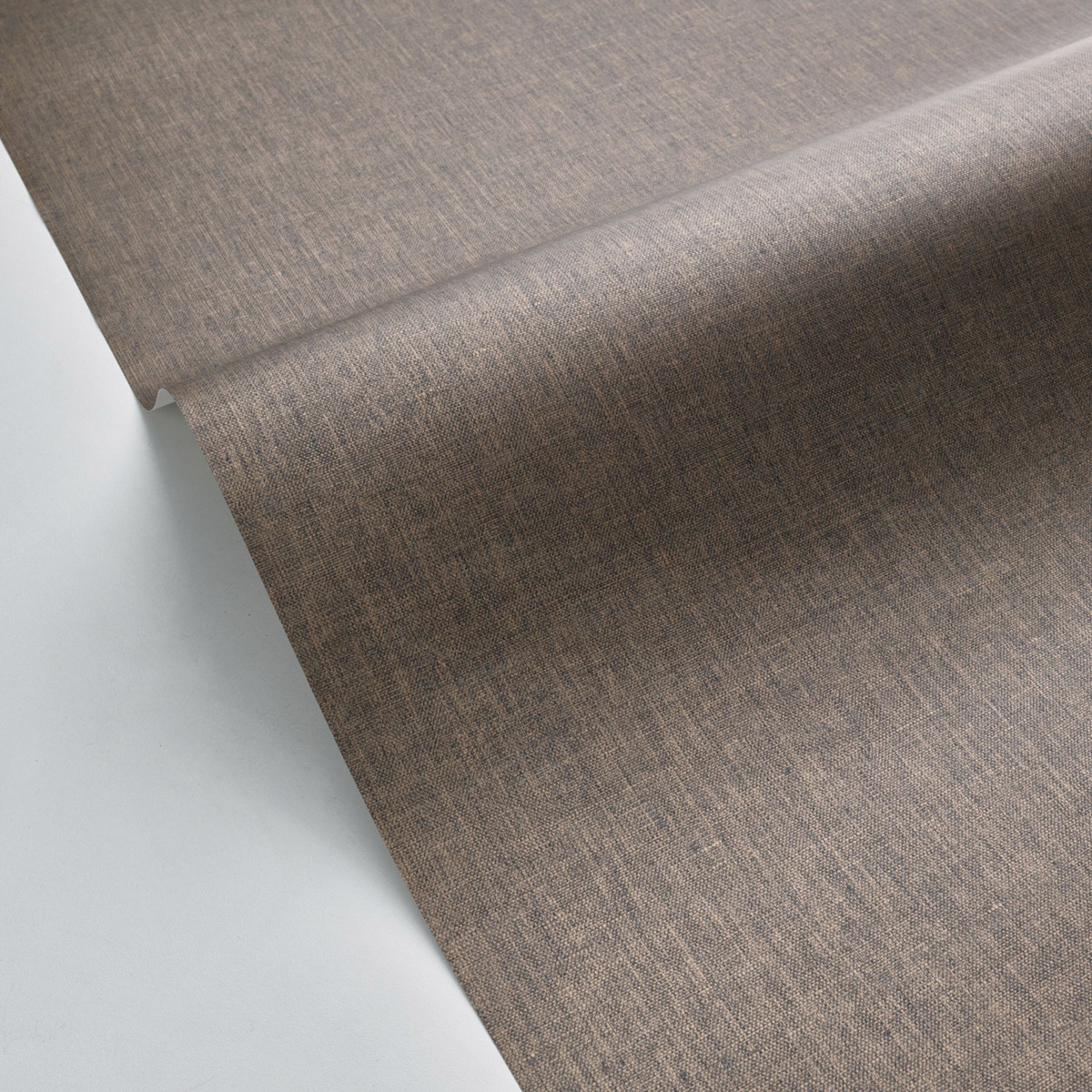 Papier peint Uni Lin marron cuivré - Balade de Casélio AMB6| Réf. BLD100609020