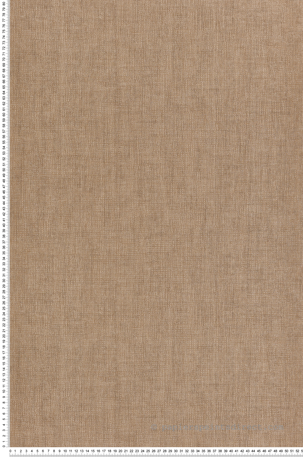 Papier peint Faux Uni Textile marron - Jaipur de Montecolino | Réf. MC-26472