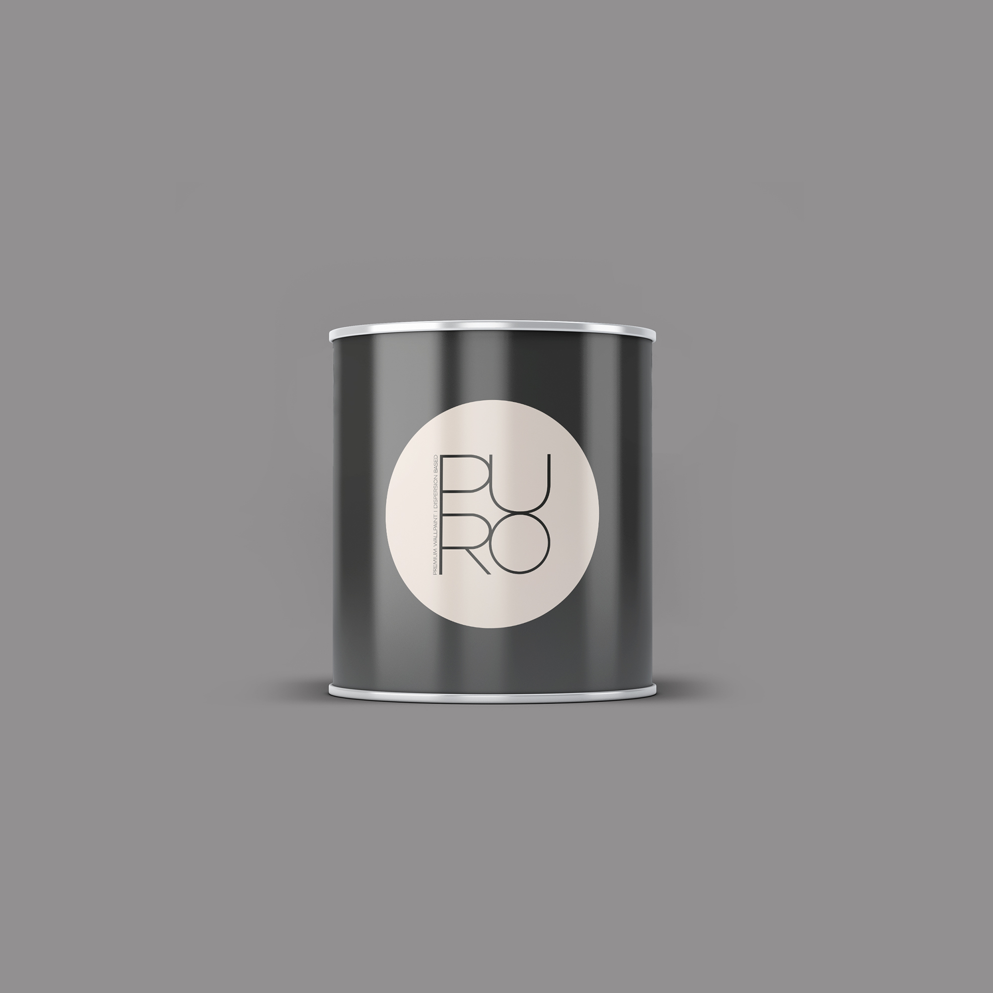 Image d'un pot de 1 litre de peinture Puro gris cool grey - c1004