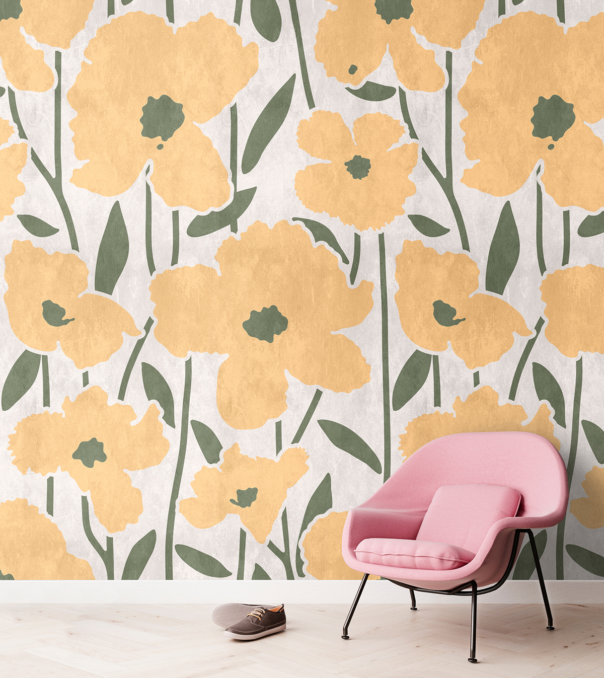 Papier peint panoramique Walls by Patel 3 - Référence DD122556 - Intissé 200g/m2 - 180 x 270 cm