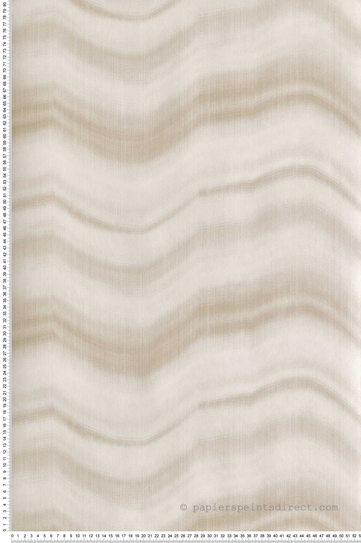 Papier peint Faux Uni Marbré beige irisé - Attitude de Lutèce | Réf. LTC-DWP0367-01