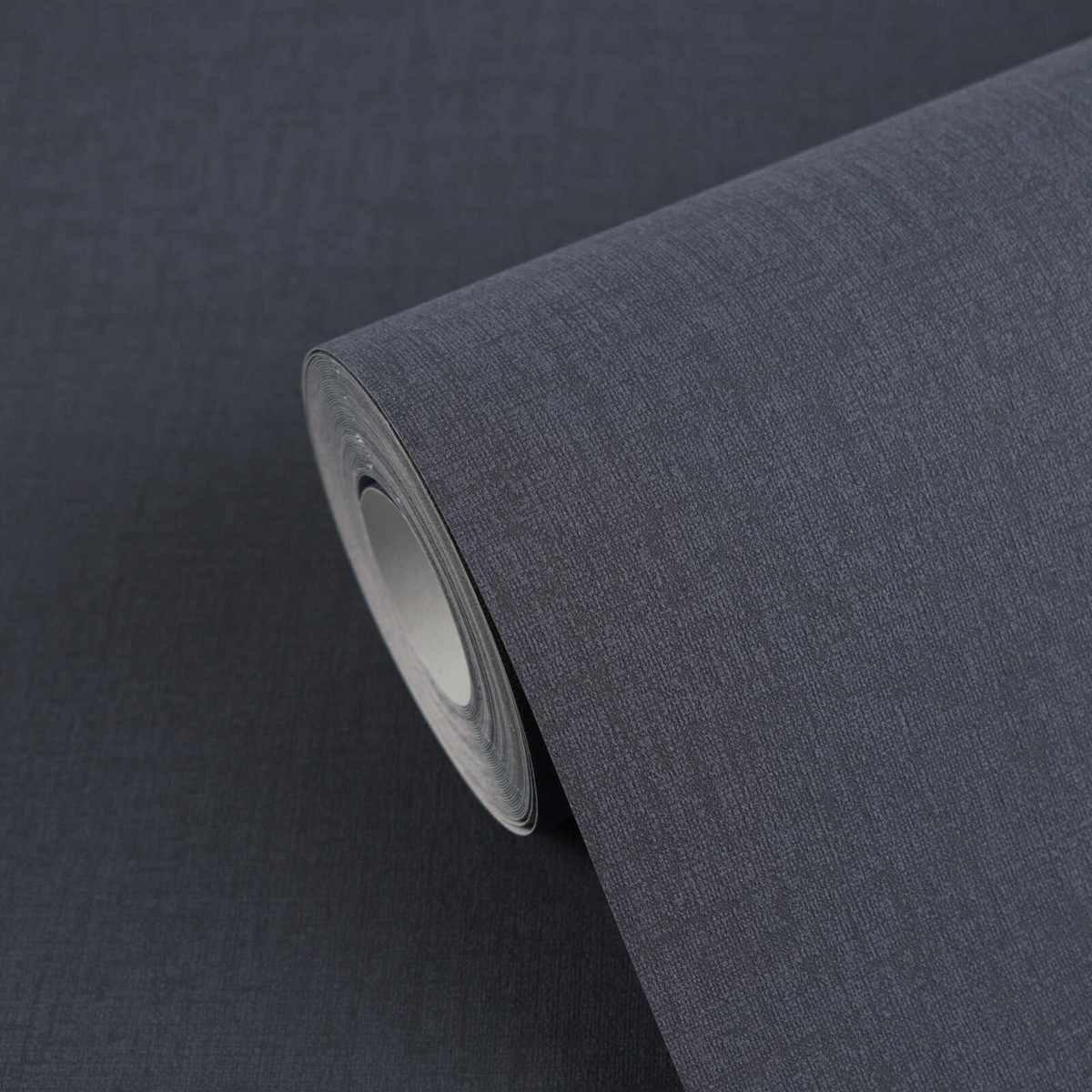 Papier peint Uni Doux bleu nuit - Vibes & Styles d'A.S. Création AMB6| Réf. AS-790105