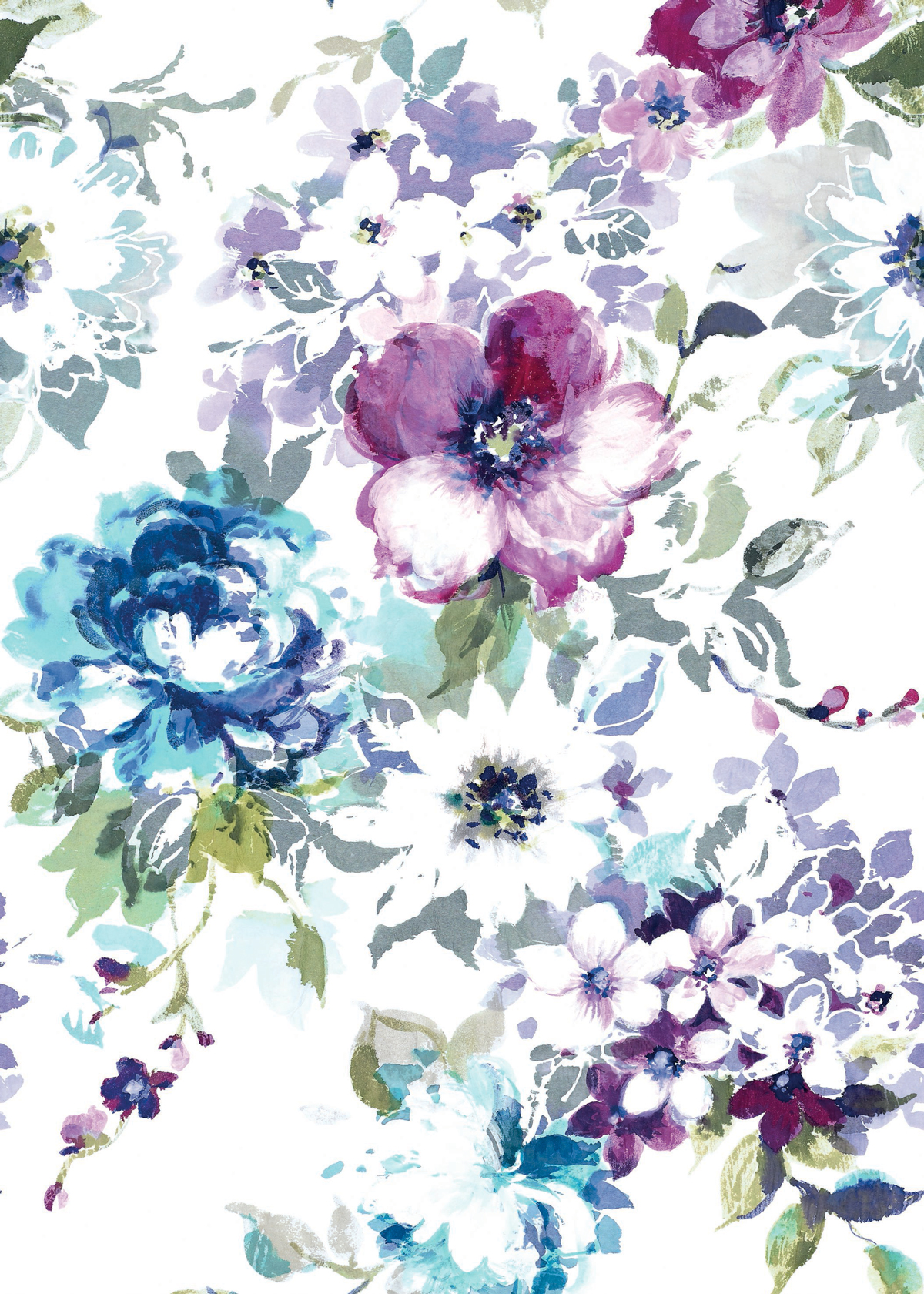 Panoramique Fleurs idylliques - Florescence de Casadeco | Réf. FLRE89395242