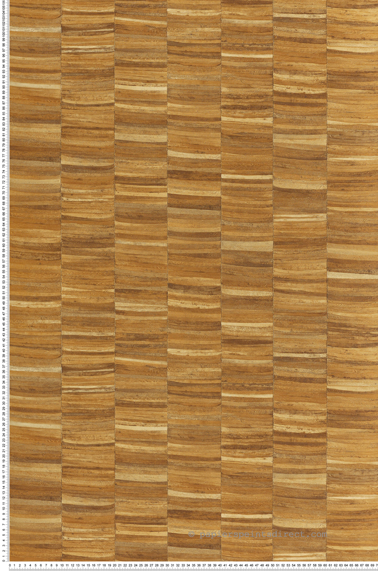 Papier peint Texture Brute Stylosa ocre - Nature Précieuse de Casamance | Réf. CAS-76501630