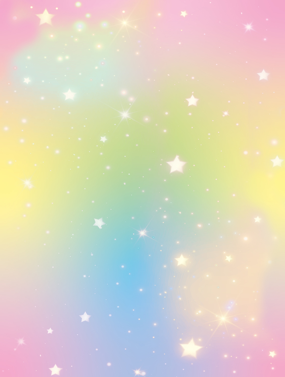 Papier peint panoramique Magic Étoile Dégradé multicouleurs - Farandole de Lutèce | Réf. LTC-CW6061-1