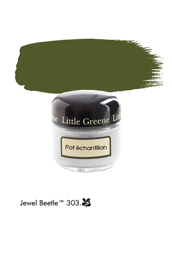 Pot échantillon Jewel Beetle n°303  - Finition Absolute Matt Emulsion