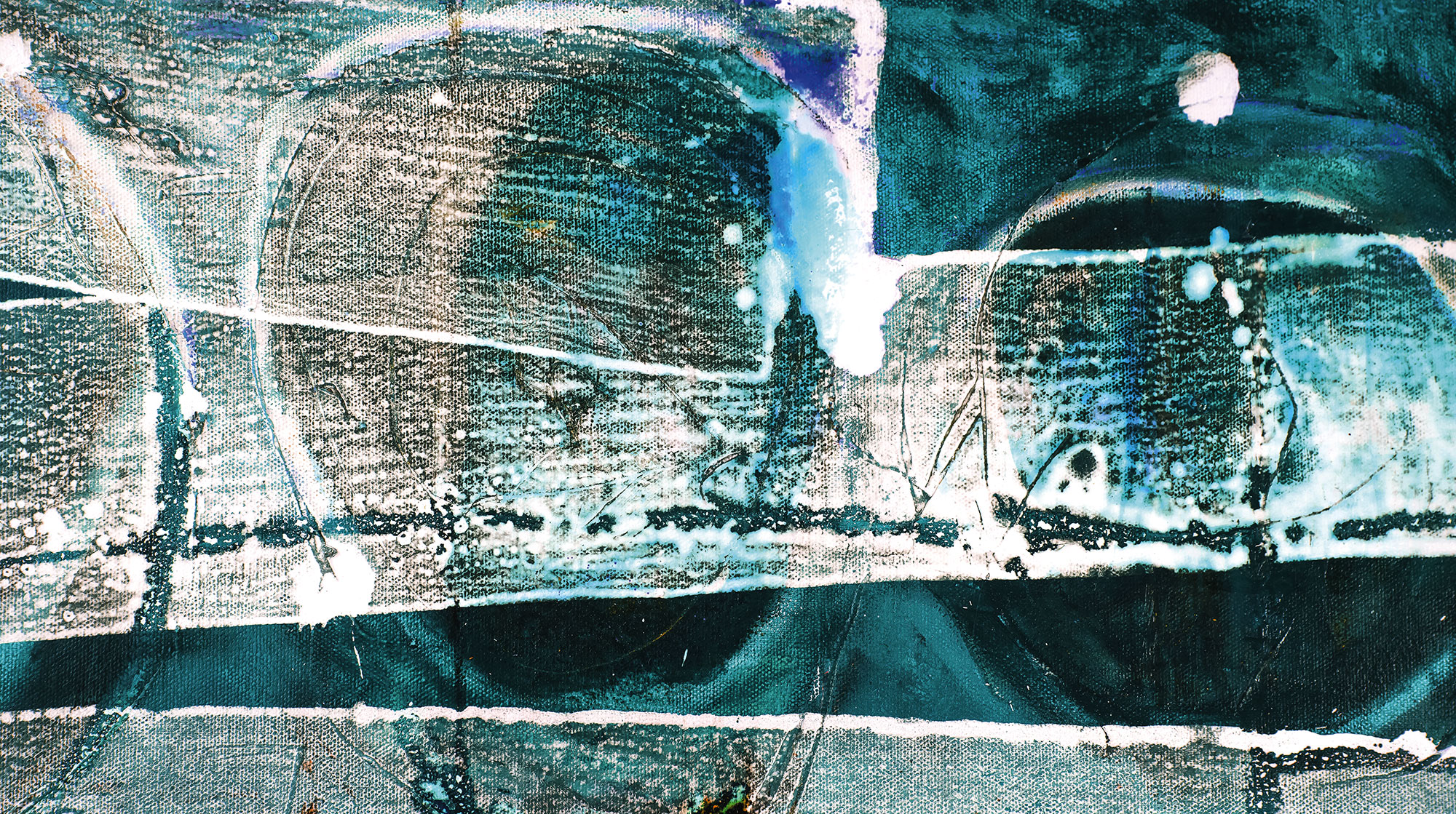 Panoramique Tracks Imbricating - Papier peint Komar