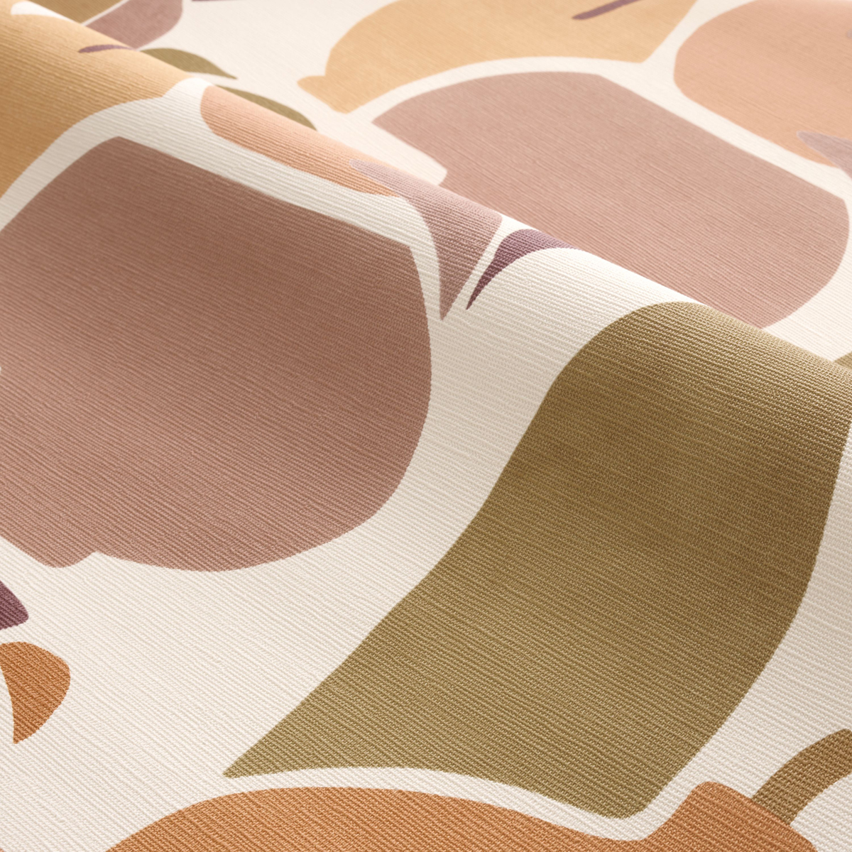 Papier peint Vase Céramique Vallauris nude terracotta - Terra Rossa de Casamance AMBV | Réf. CAS-76210610