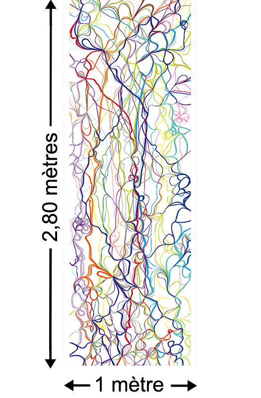 Knitted Net - Papier peint lé unique