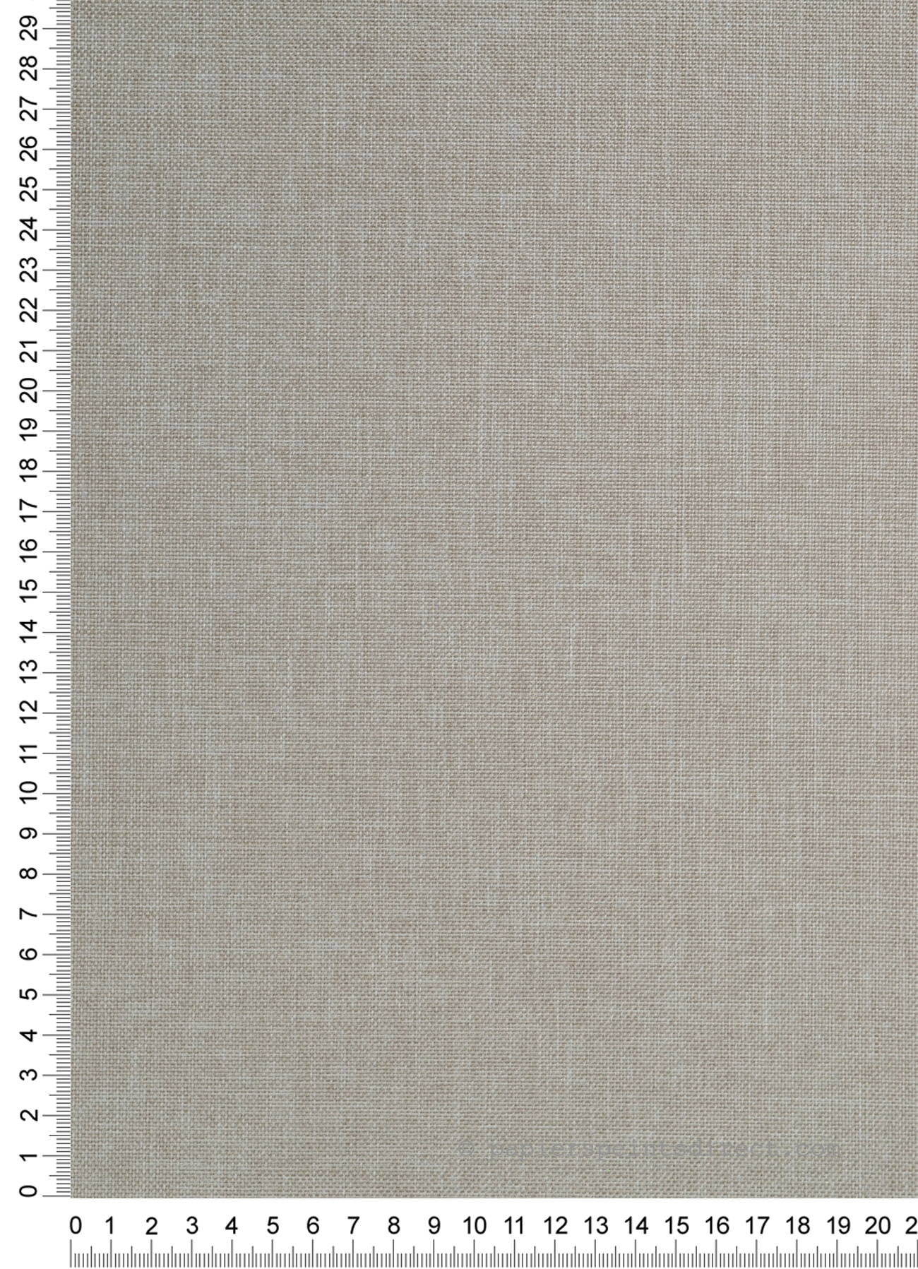 Tissu mural Uni Lin taupe - Textil'In de Montecolino | Réf. MC-TIN208018