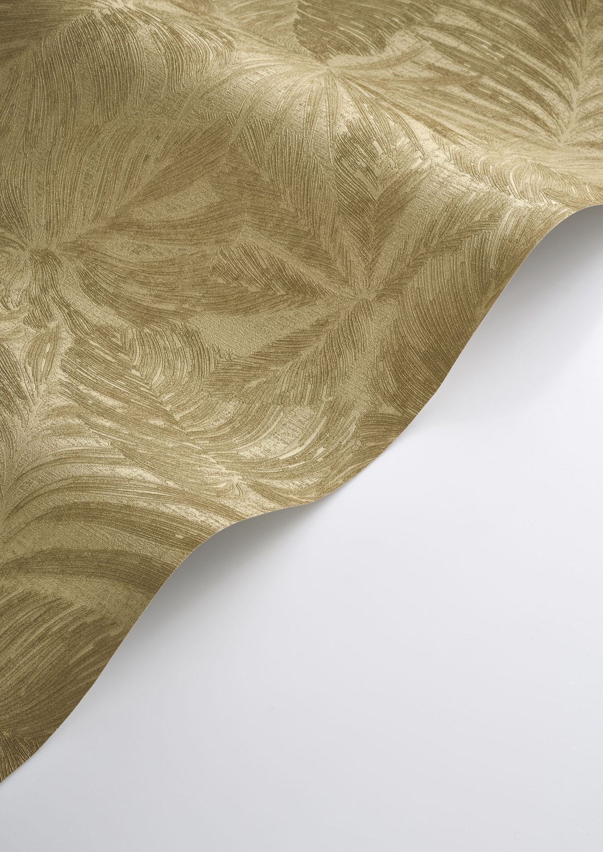 Papier peint Palmes Gravure Granada doré - Vegetals de Casadéco AMBV| Réf. VEGE86432343