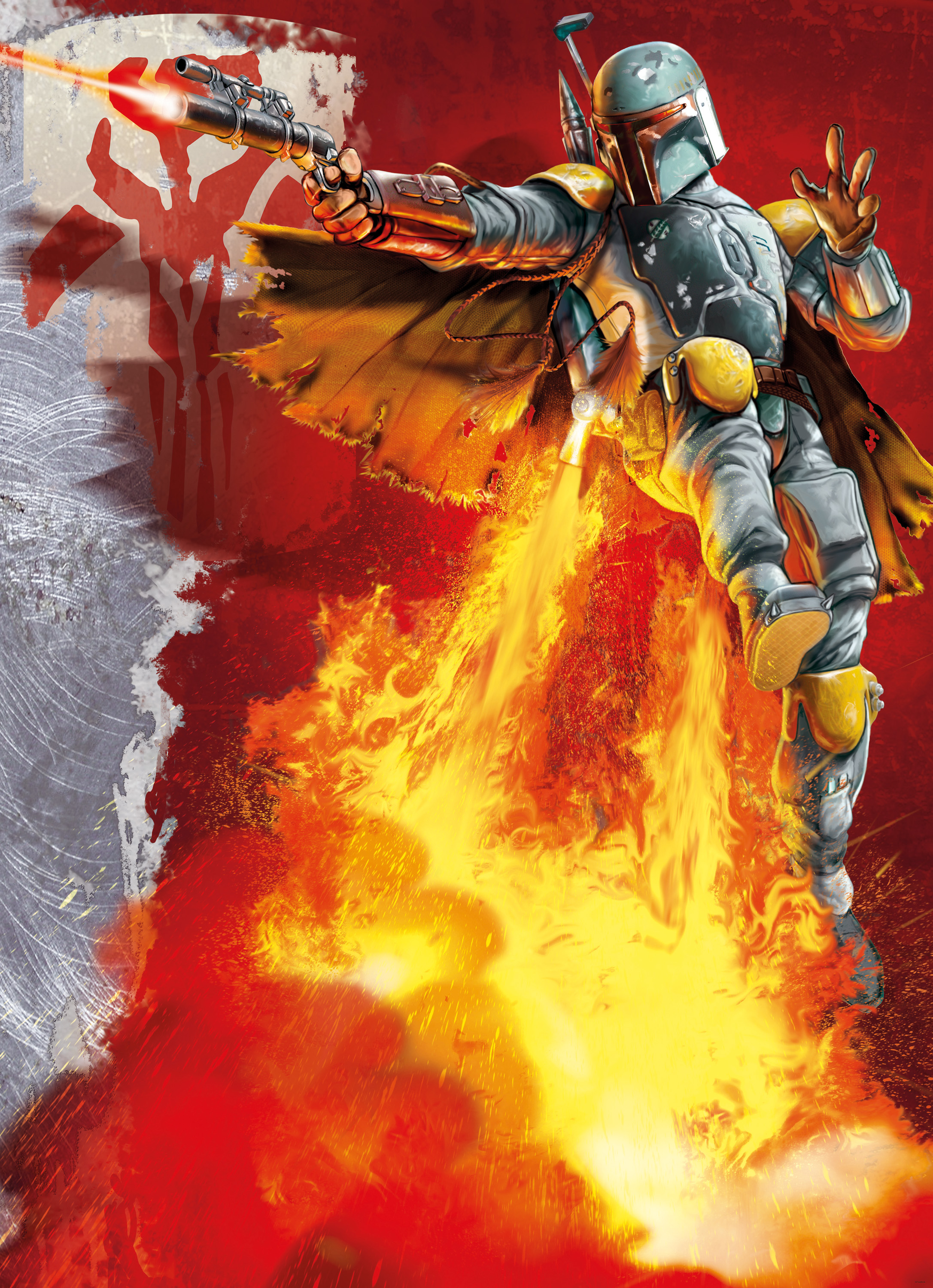 Star Wars Boba Fett - panoramique Komar