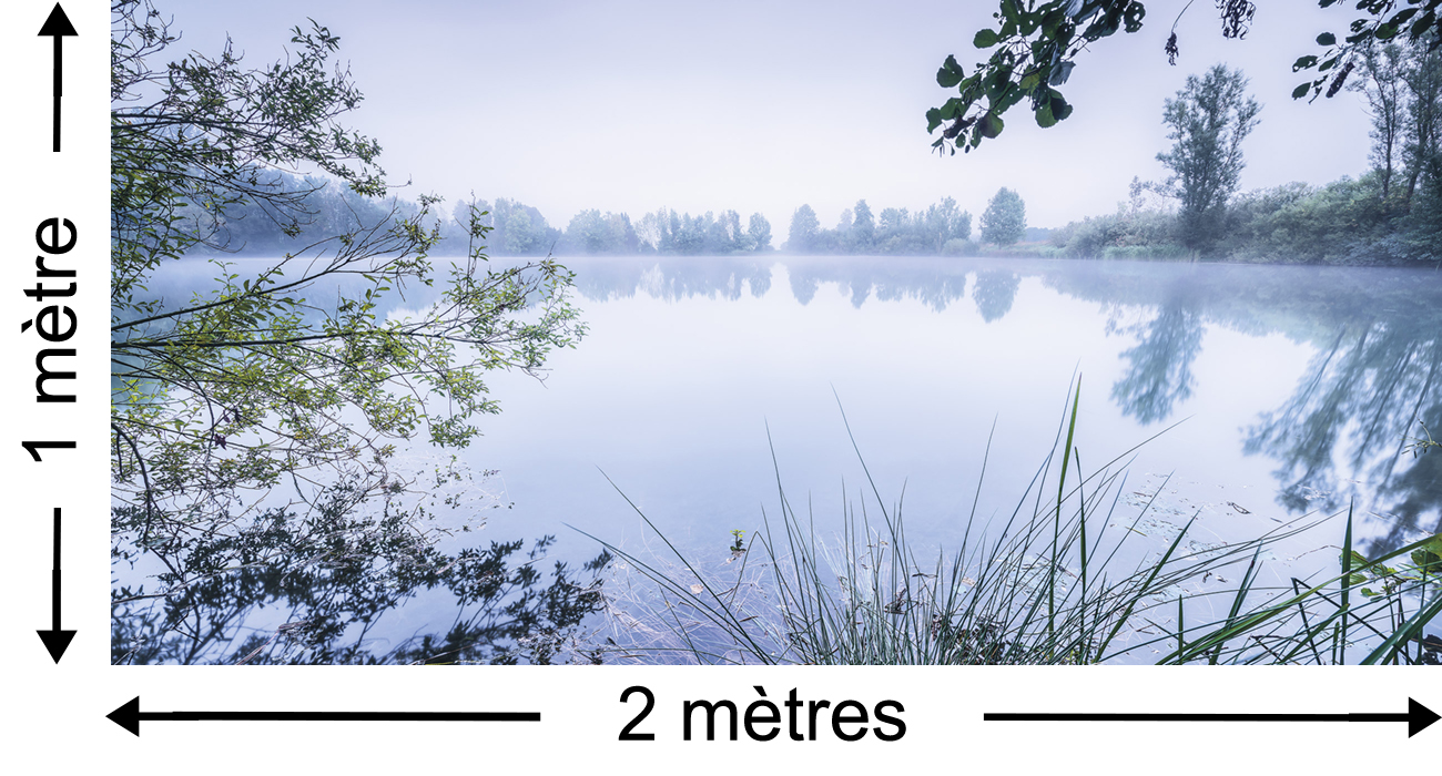 Panoramique Morning View - Papier peint Komar