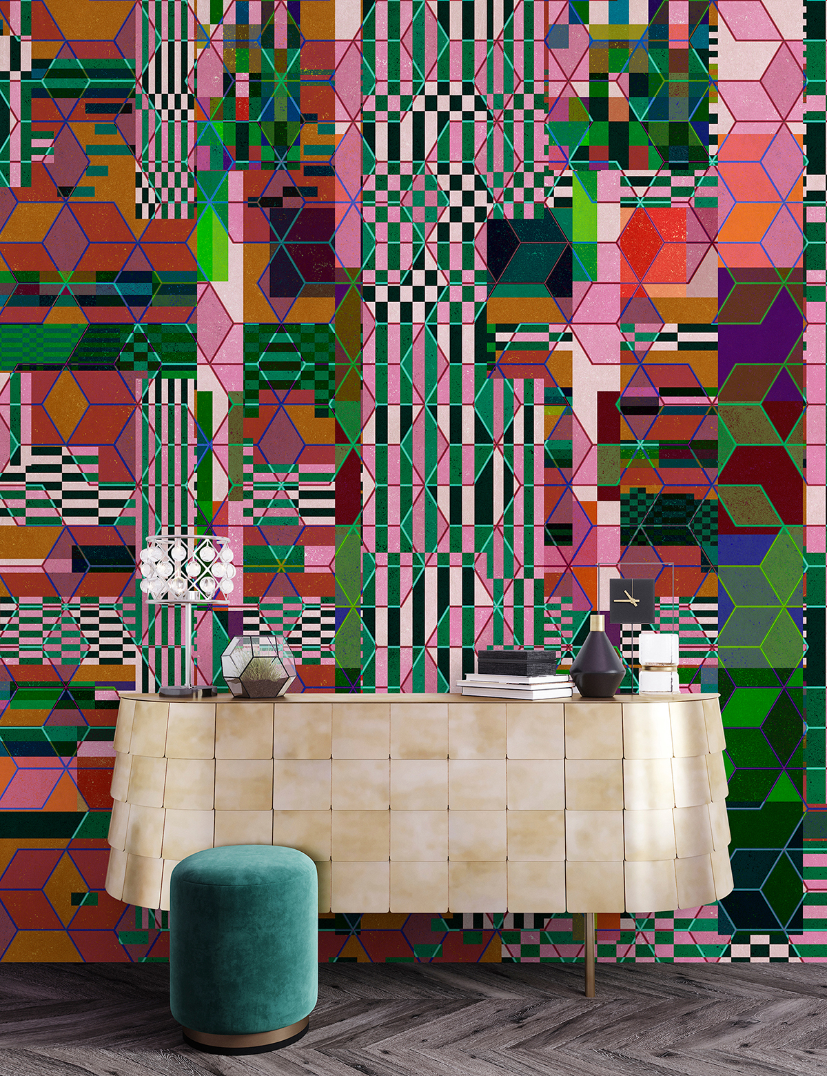 Papier peint panoramique Walls by Patel 3 - Référence DD122256 - Intissé 200g/m2 - 400 x 270 cm