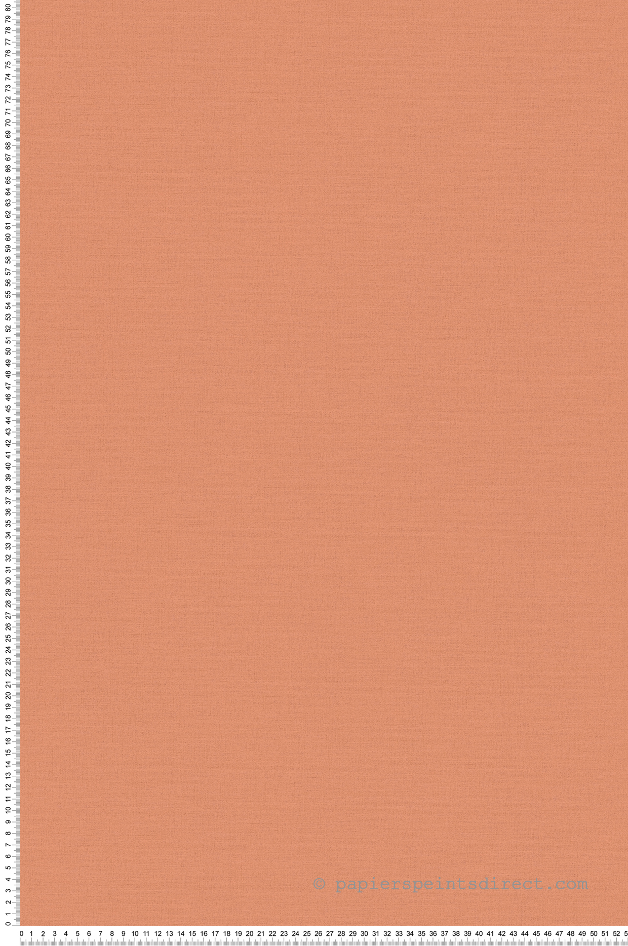 Papier peint Uni Around orange corail - Antigua d'A.S. Création | Réf. SP15915