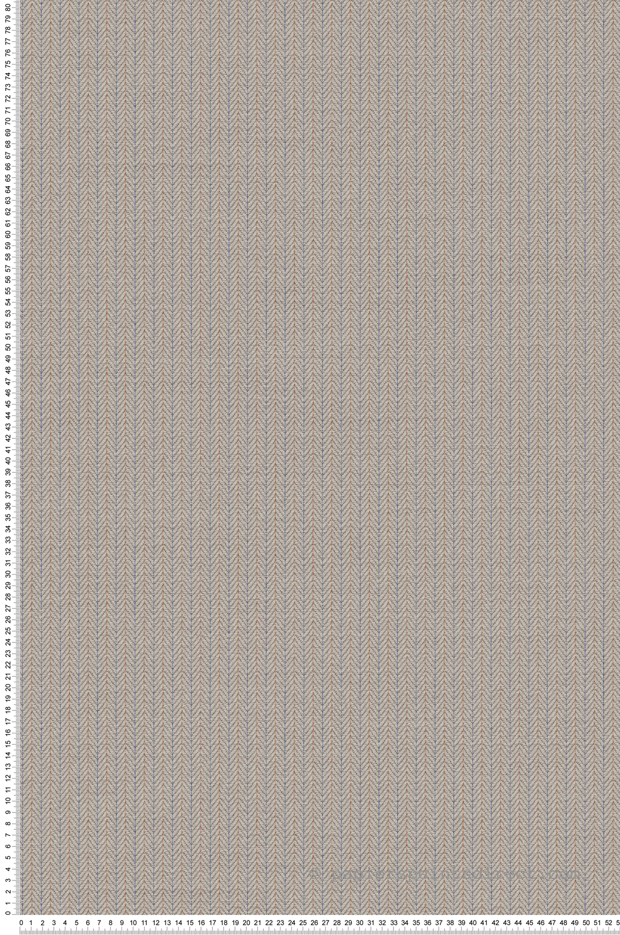 Papier peint Chevron Texturé Owen taupe - Carnaby Street de Casadéco | Réf. CARN200539037