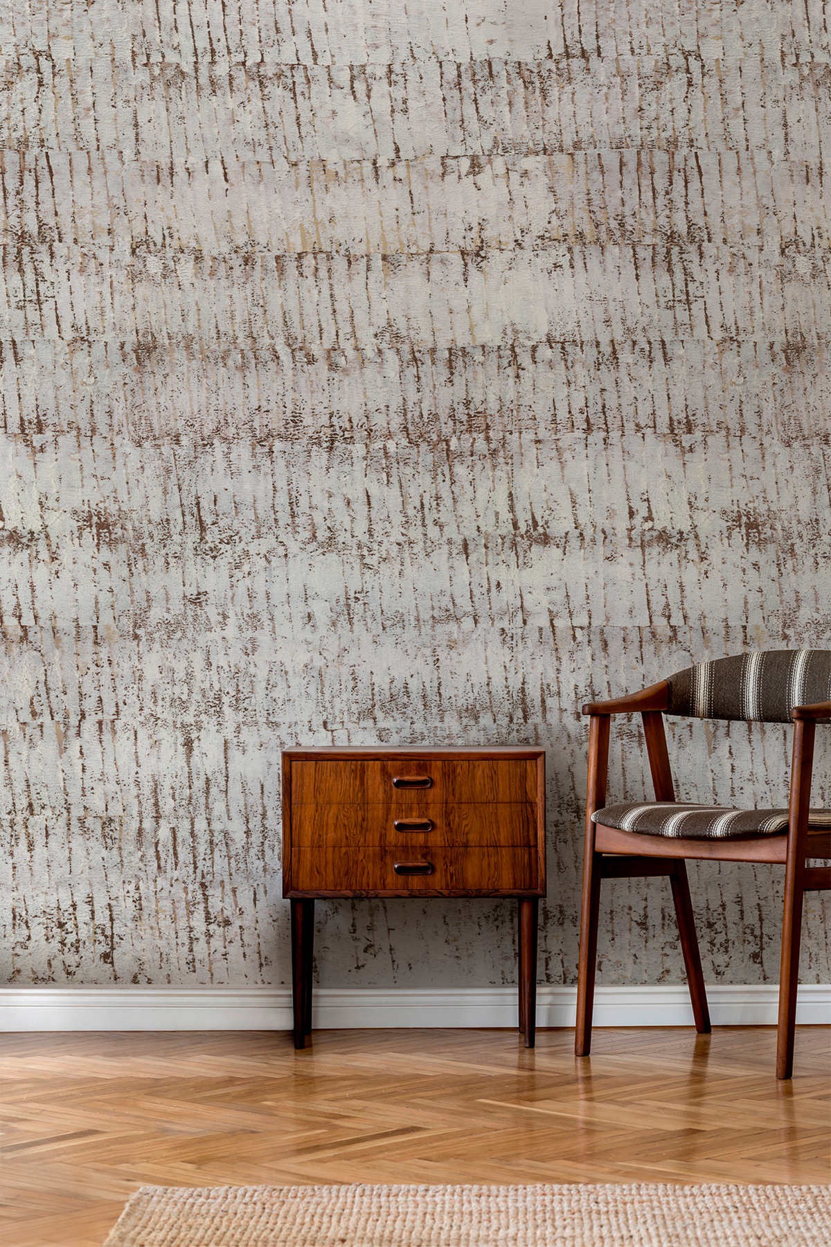 Papier peint panoramique Ecorce Caramel 1/2/3/4 - Isidore Leroy AMB3