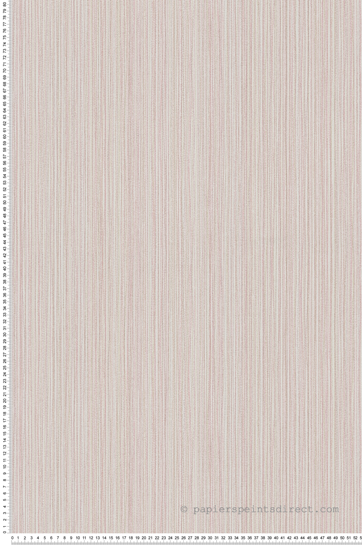 Papier peint Faux Uni Rayure gris rose - The BOS d'A.S. Création | Réf. AS-388199