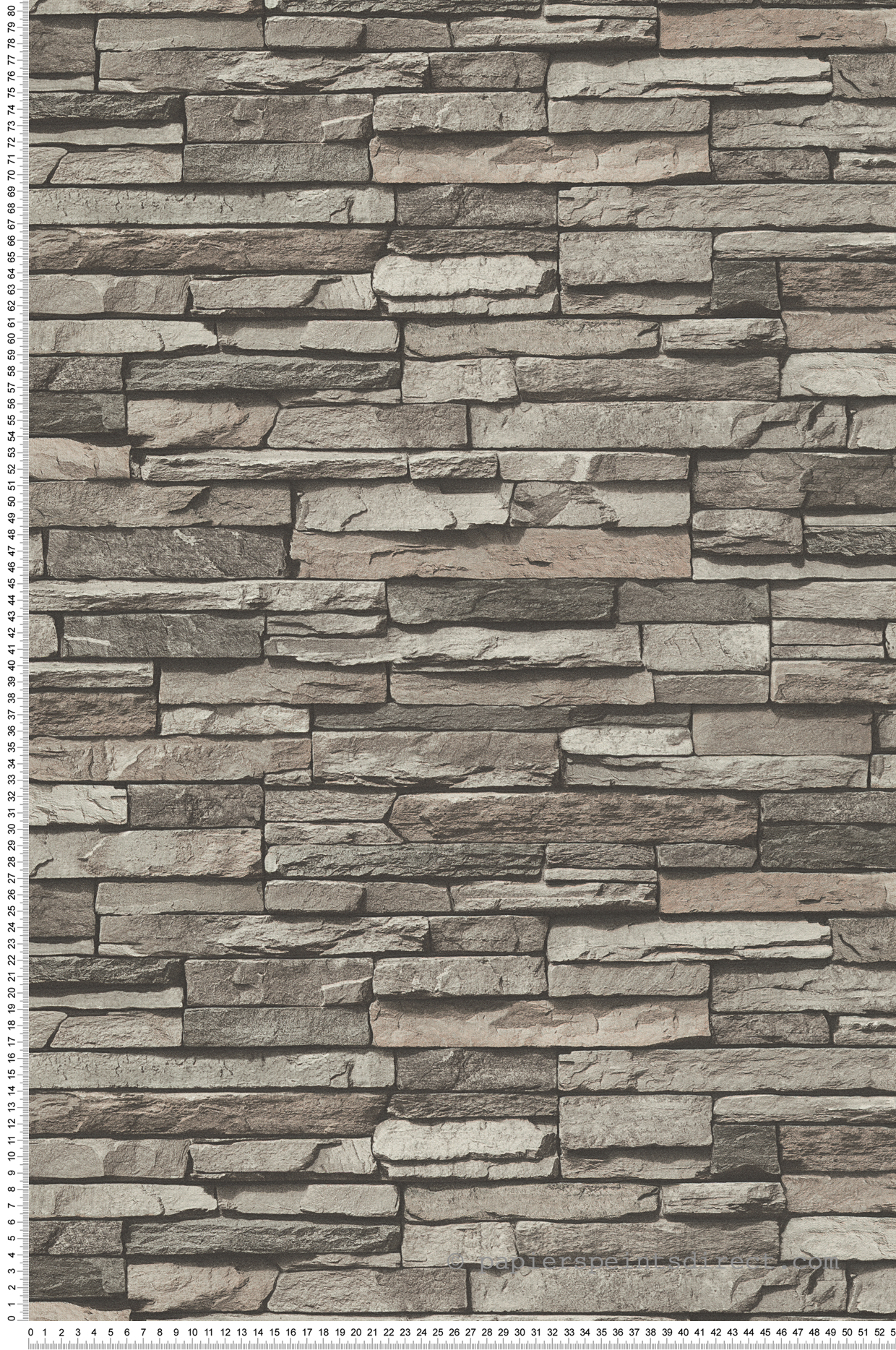 Papier peint Pierres Plates gris - Elements 2 d'A.S. Création | Réf. AS-958331