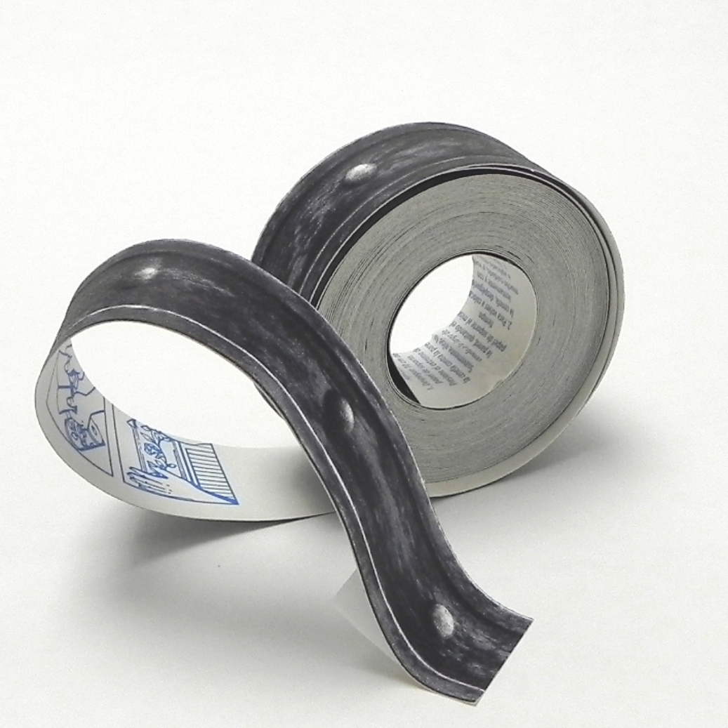 Galon plaque metallisée rouille- Collection Bordures & Galons de Montecolino