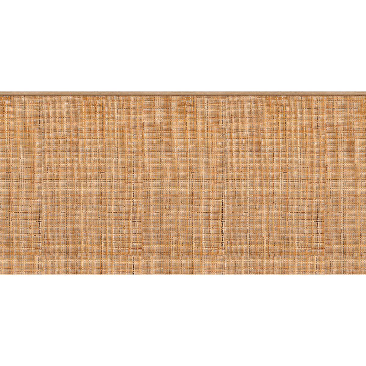 Papier peint Soubassement Tissage Naturel S marron - Reliefs de Casélio | Réf. RLF106402014