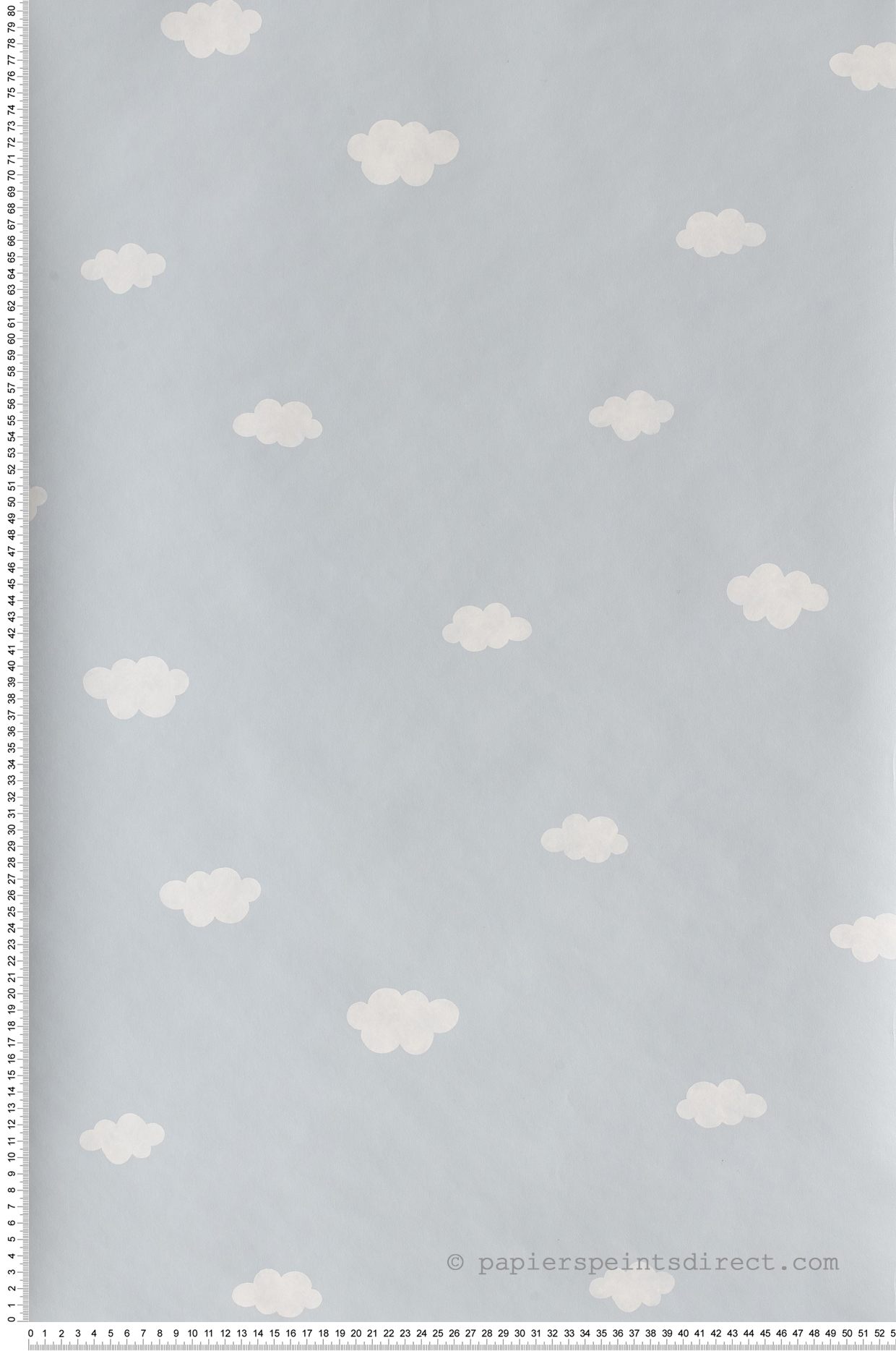 Papier peint Nuage Enfantin bleu ciel - Once Upon A Time de Casadéco | Réf. OUAT29756430