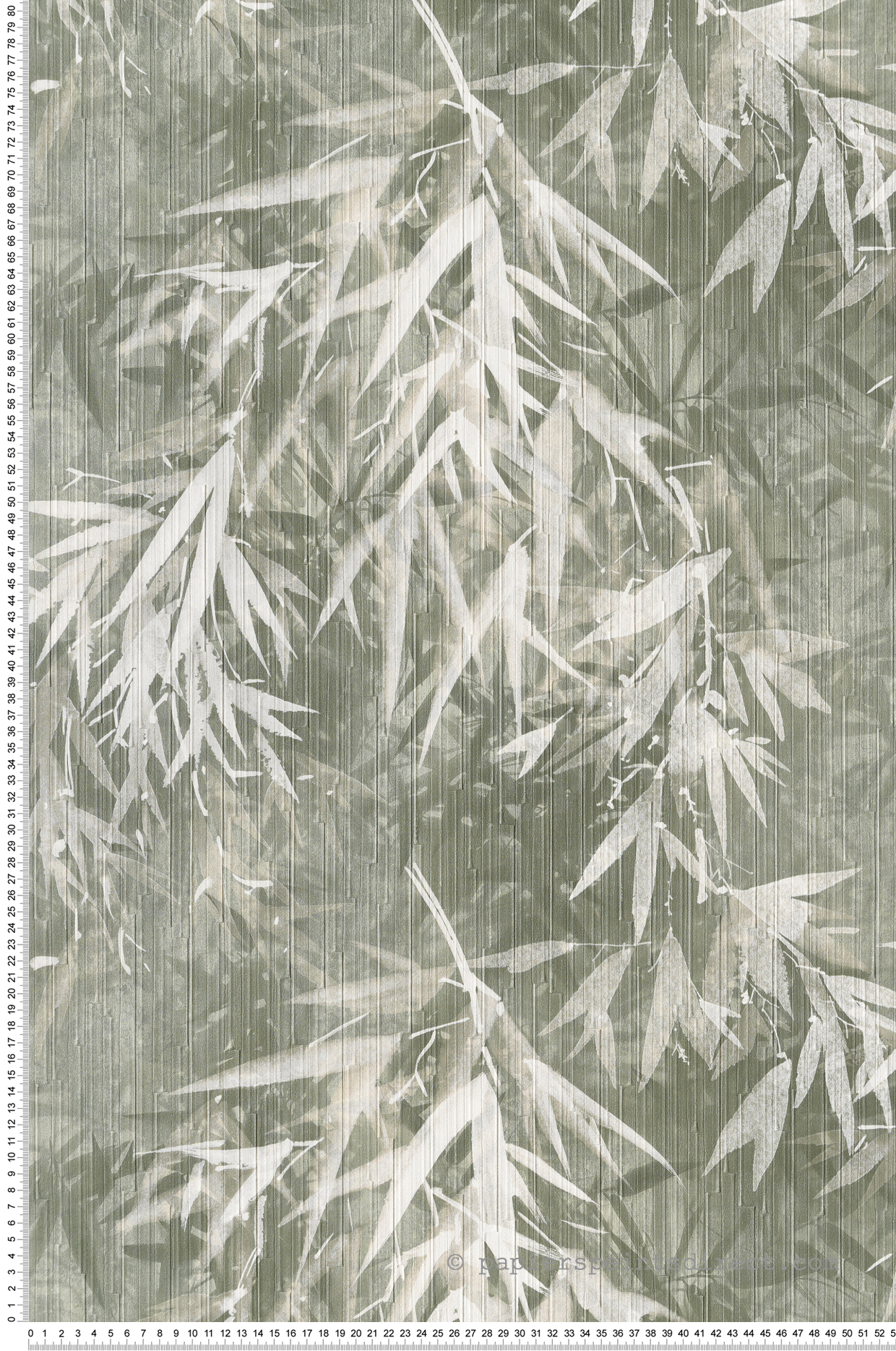 Papier peint Bambou Fargesia vert - Folium de Montecolino | Réf. MC-FO18603