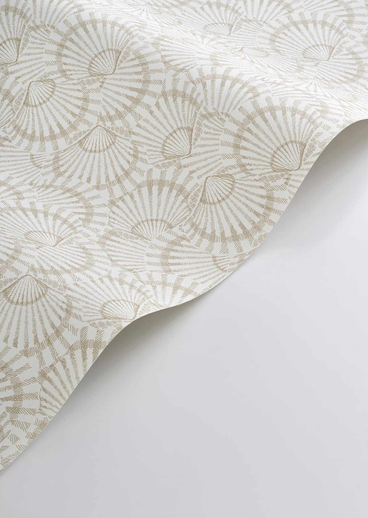 Papier peint Coquillage Saint Malo sable - Seaside de Casadéco AMB5 | Réf. SEAS201481111