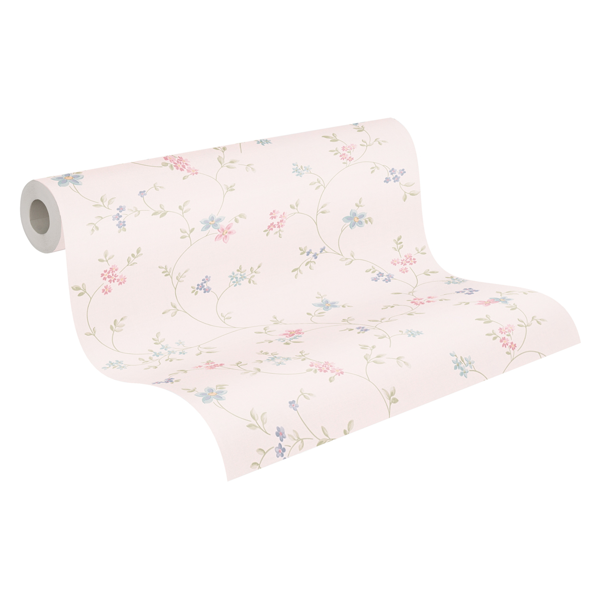 Papier peint Ramage Fleur Charme pastel - Maison Charme d'A.S. Création ROLL | Réf. AS-390712