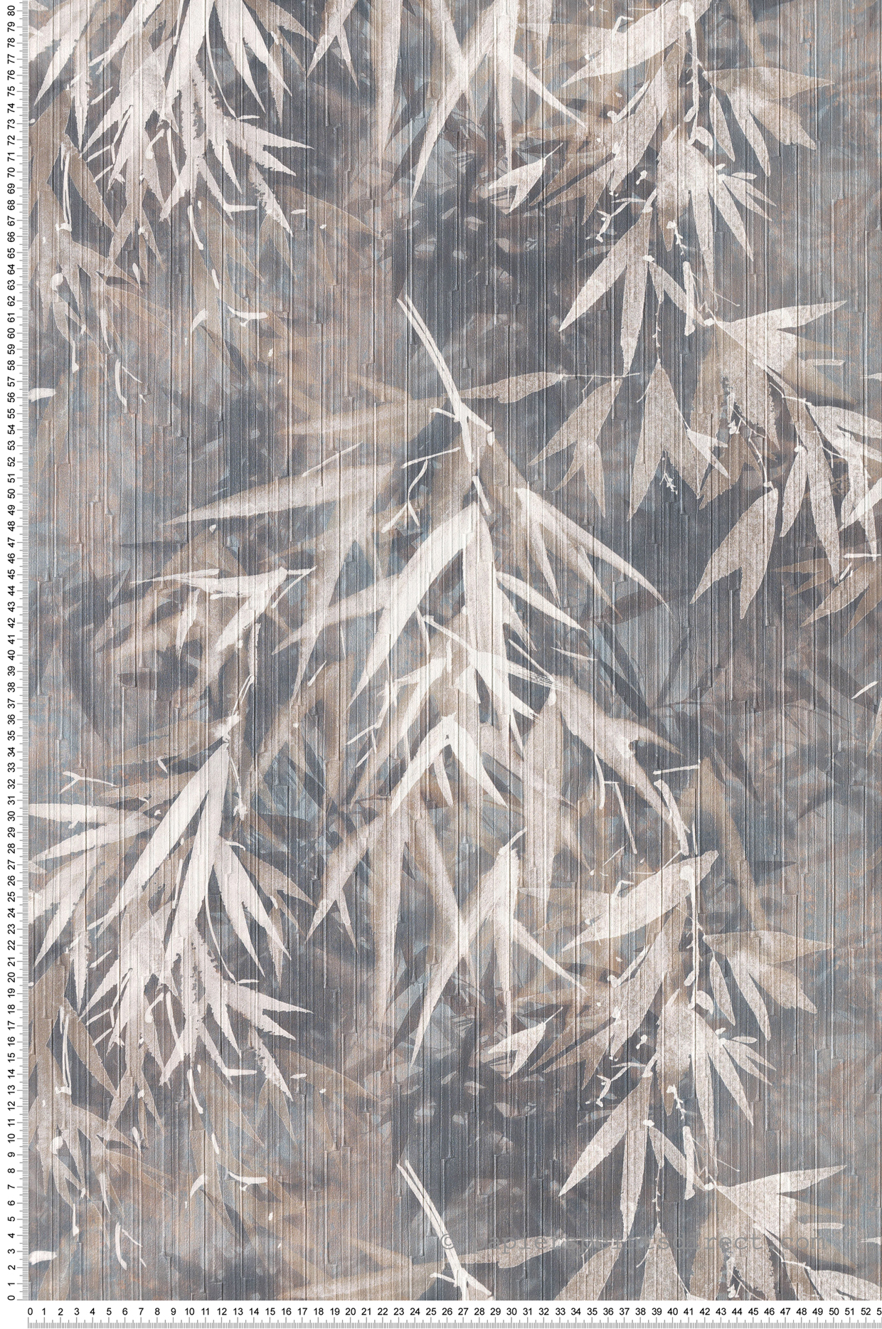 Papier peint Bambou Fargesia bleu - Folium de Montecolino | Réf. MC-FO18604