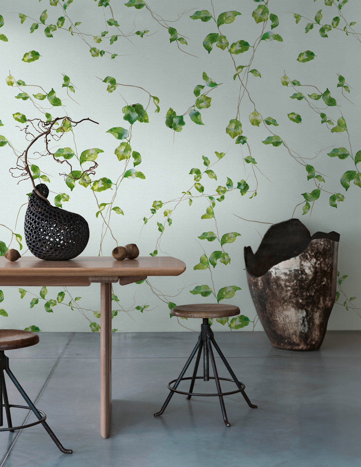 Papier peint panoramique Feuillage Lierre - The Wall 3 d'A.S. Création | Réf. AS-398801