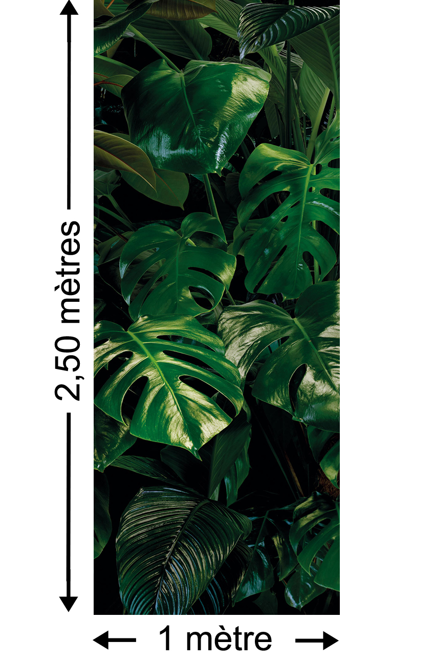 Papier peint jungle Tropical Wall Panel - Papier peint lé unique Komar