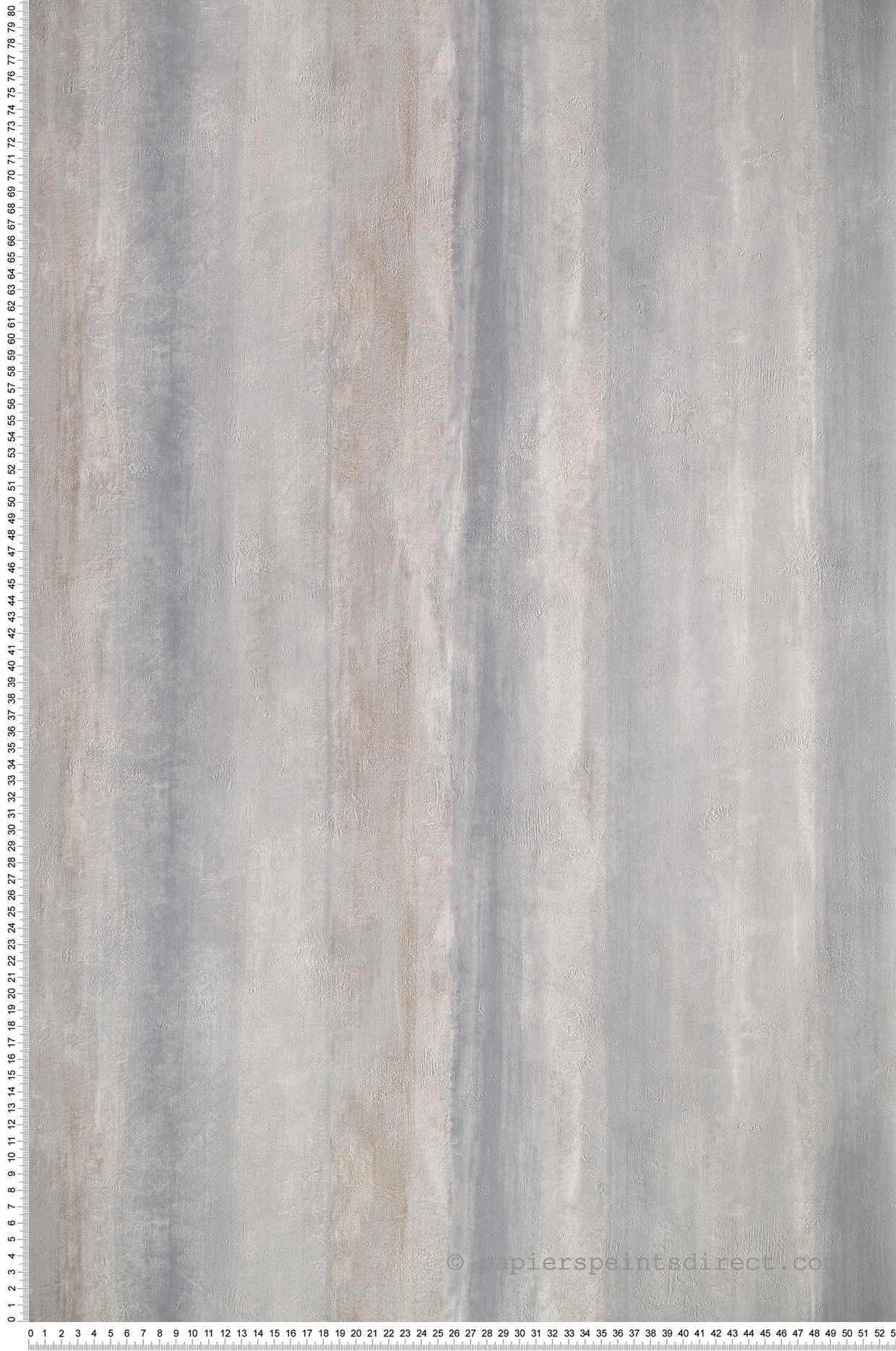Papier peint Effet Béton gris nacré - Les Rayures de Casadéco | Réf. RAYS26929121