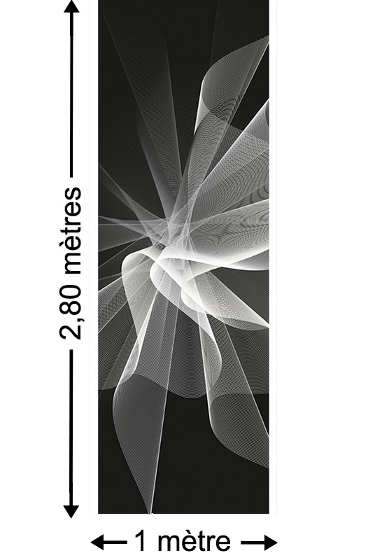 Explosion - Papier peint lé unique