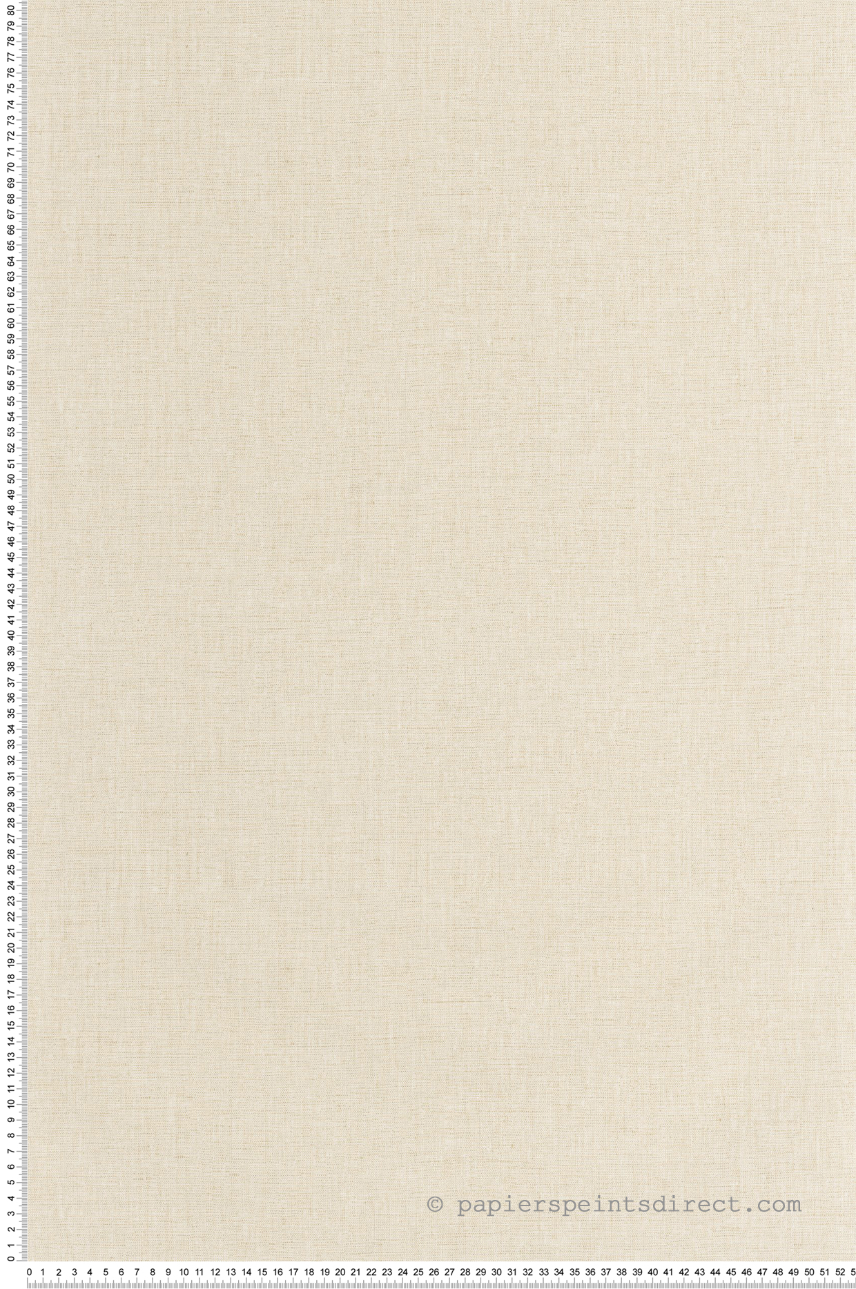 Papier peint Faux Uni Tissage ivoire - Art of Botany de Casélio | Réf. AOB103221550