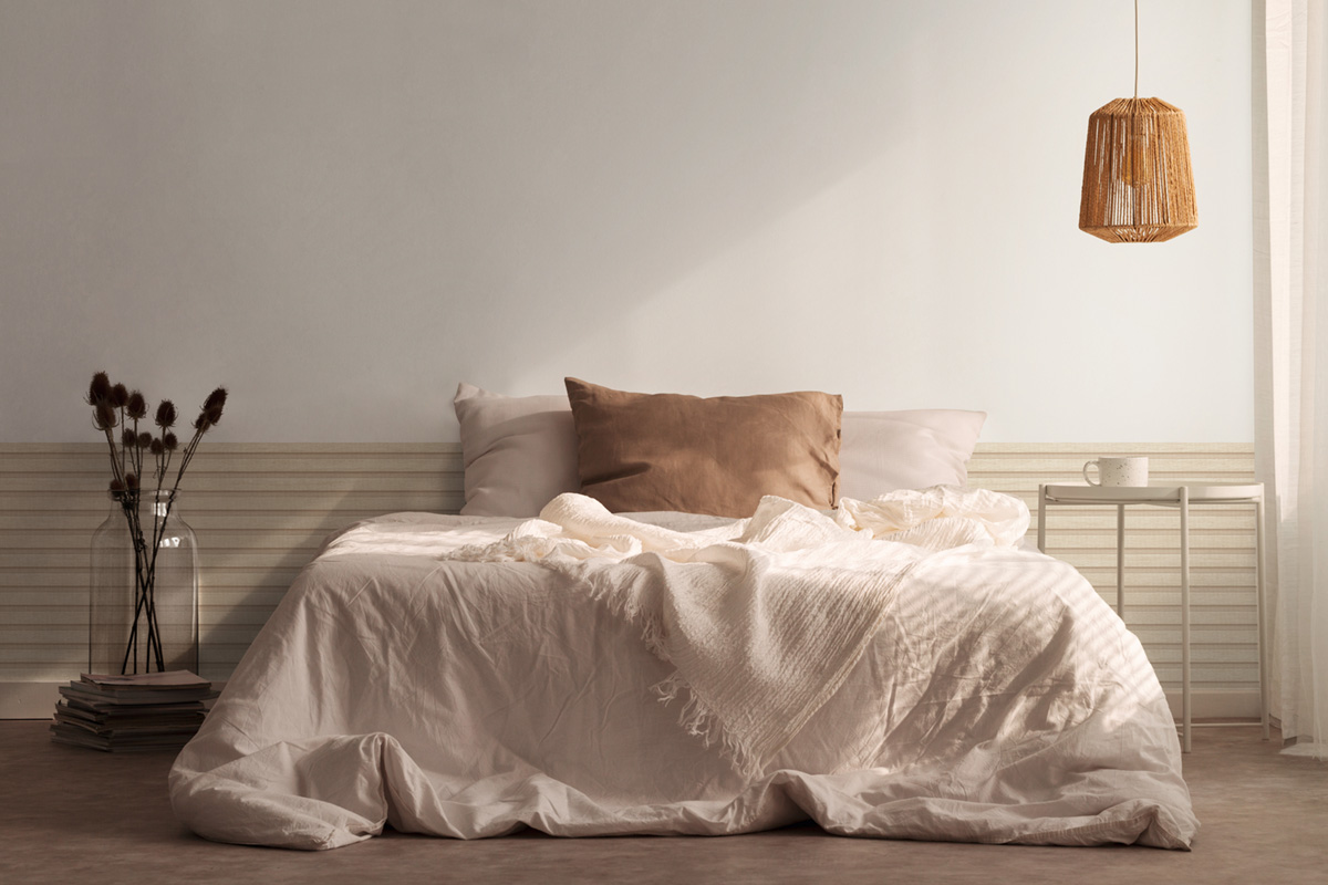 Papier peint Tasseaux Bois Chêne beige clair - Pintwalls 2 d'A.S. Création | Réf. AS-391096