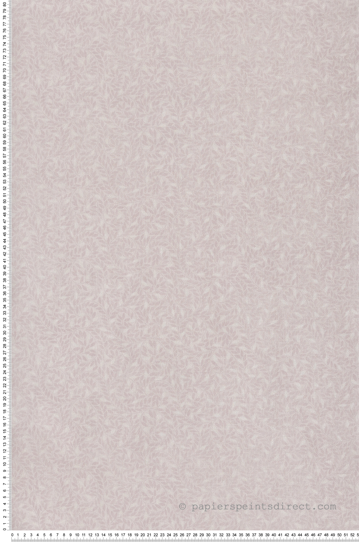 Papier Peint Feuille Graphique Epi rose argenté - Botanique d'Ugépa | Réf. UGP-M67403