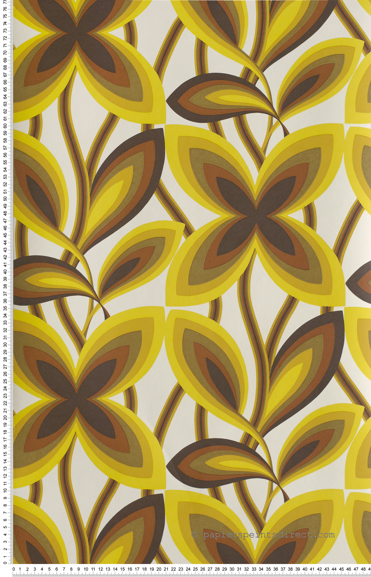 Starflower Original - Papier peint Retrospective Papers de Little Greene