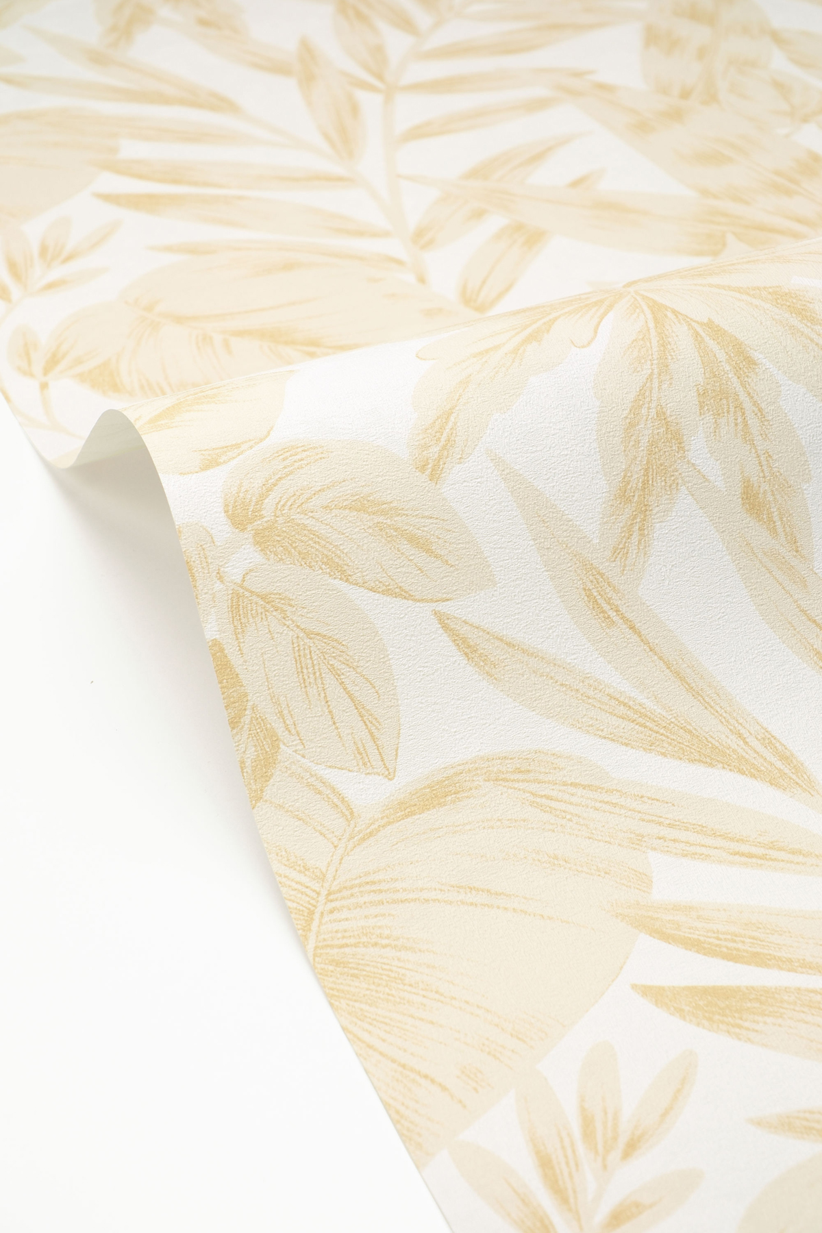 Papier peint Feuille Jungle Kalea beige - Elea de Casélio VAGUE | Réf. ELEA107361010