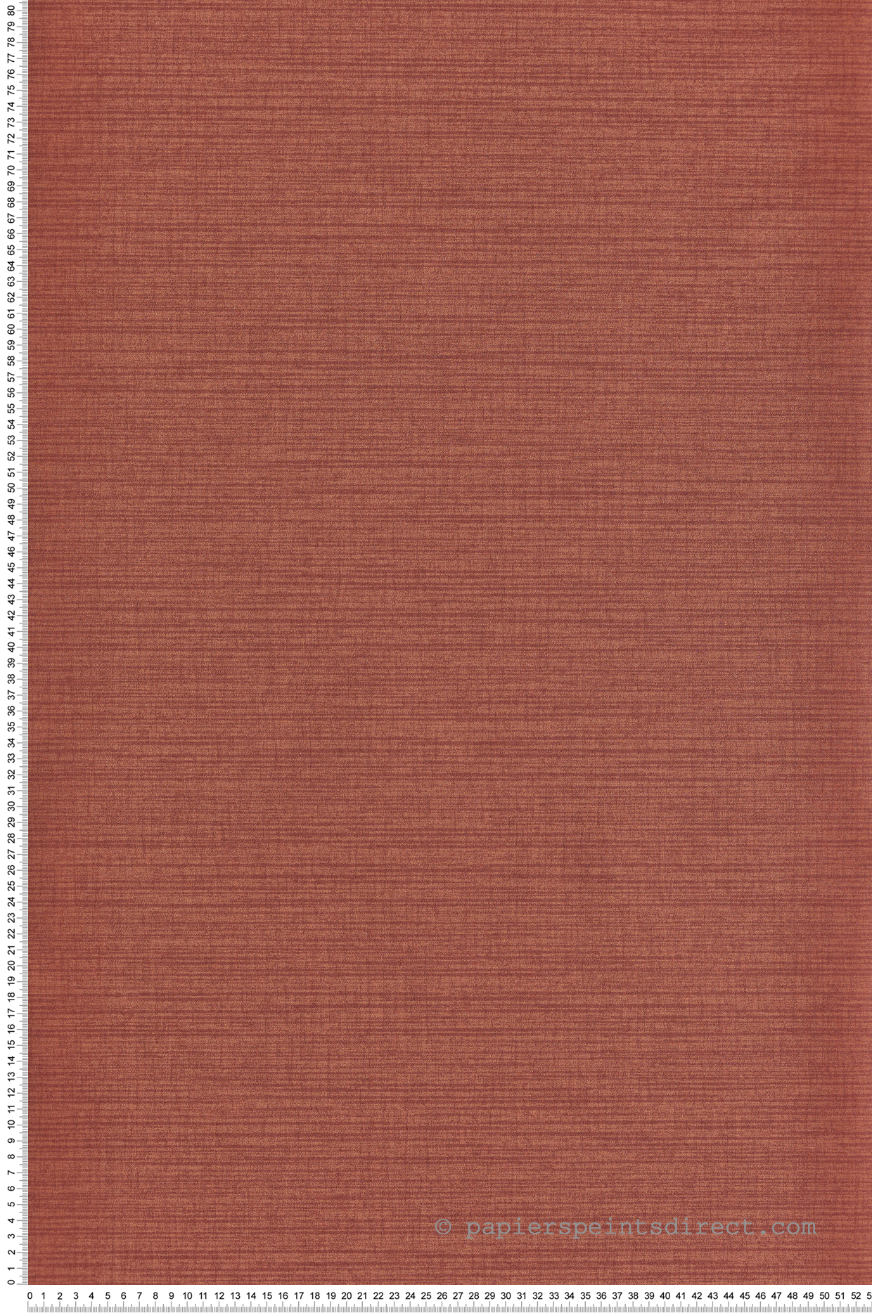 Papier Peint Uni Chiné terracotta - Flora d'Ugépa | Réf. UGP-M72010