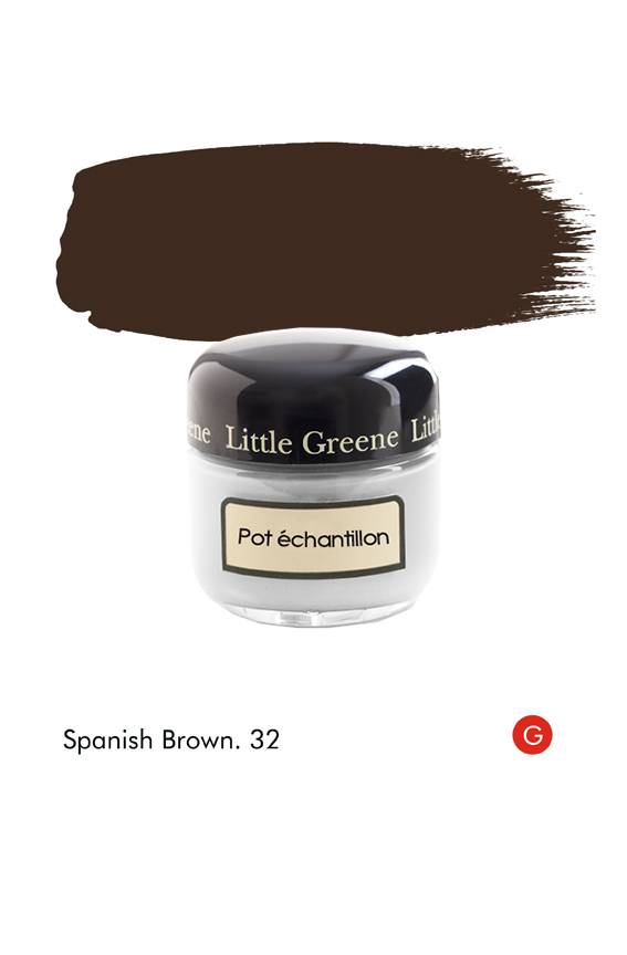 Pot échantillon Spanish Brown (Georgian) n°32 - Finition Absolute Matt Emulsion