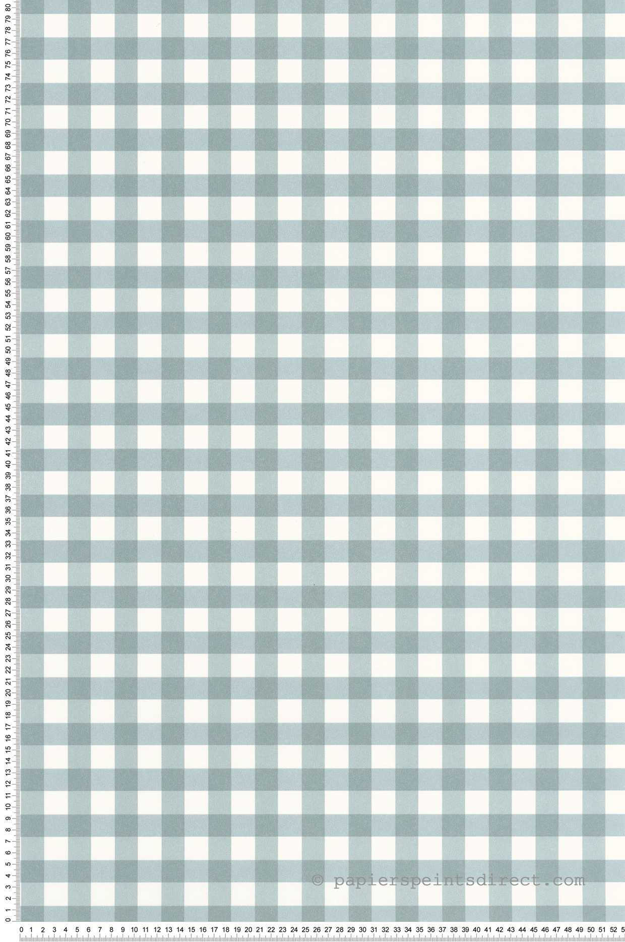 Papier peint Vichy Buvard bleu - Once Upon A Time 2 de Casadéco | Réf. OUTD89266306